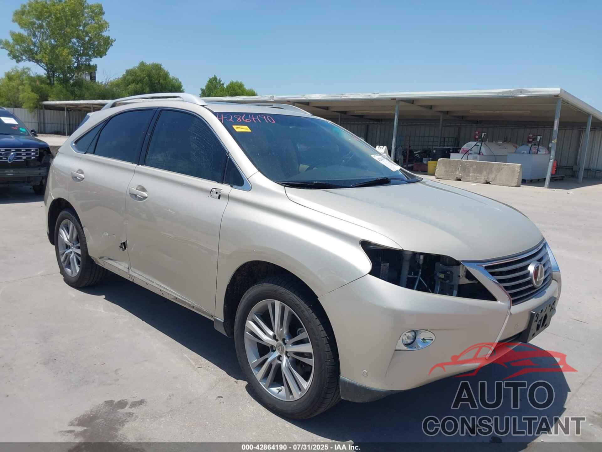 LEXUS RX 350 2015 - 2T2ZK1BA8FC182456