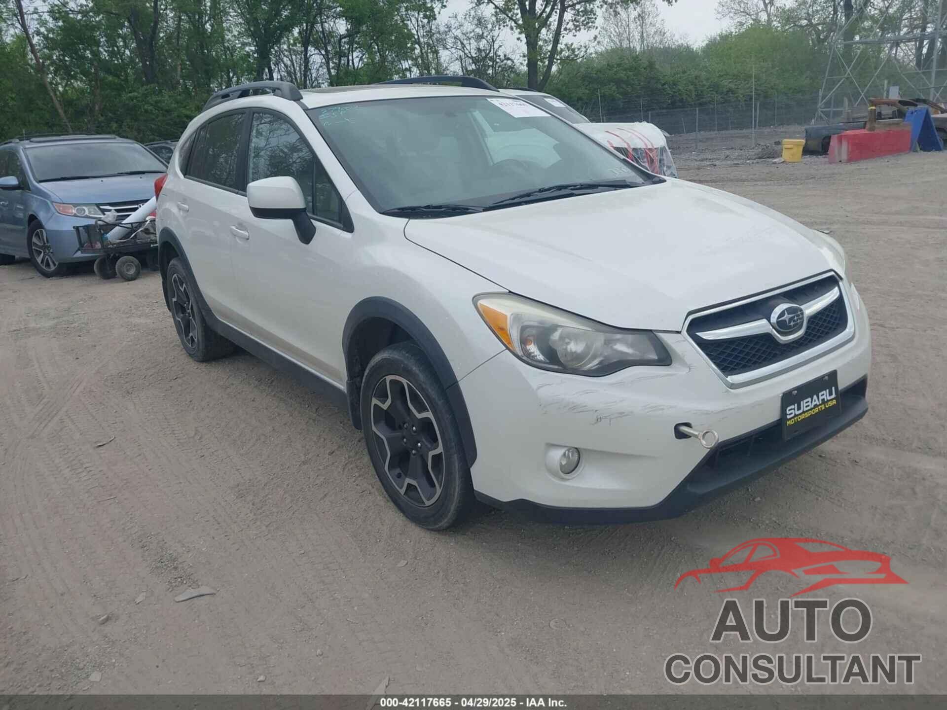 SUBARU XV CROSSTREK 2014 - JF2GPAKC7E8211892