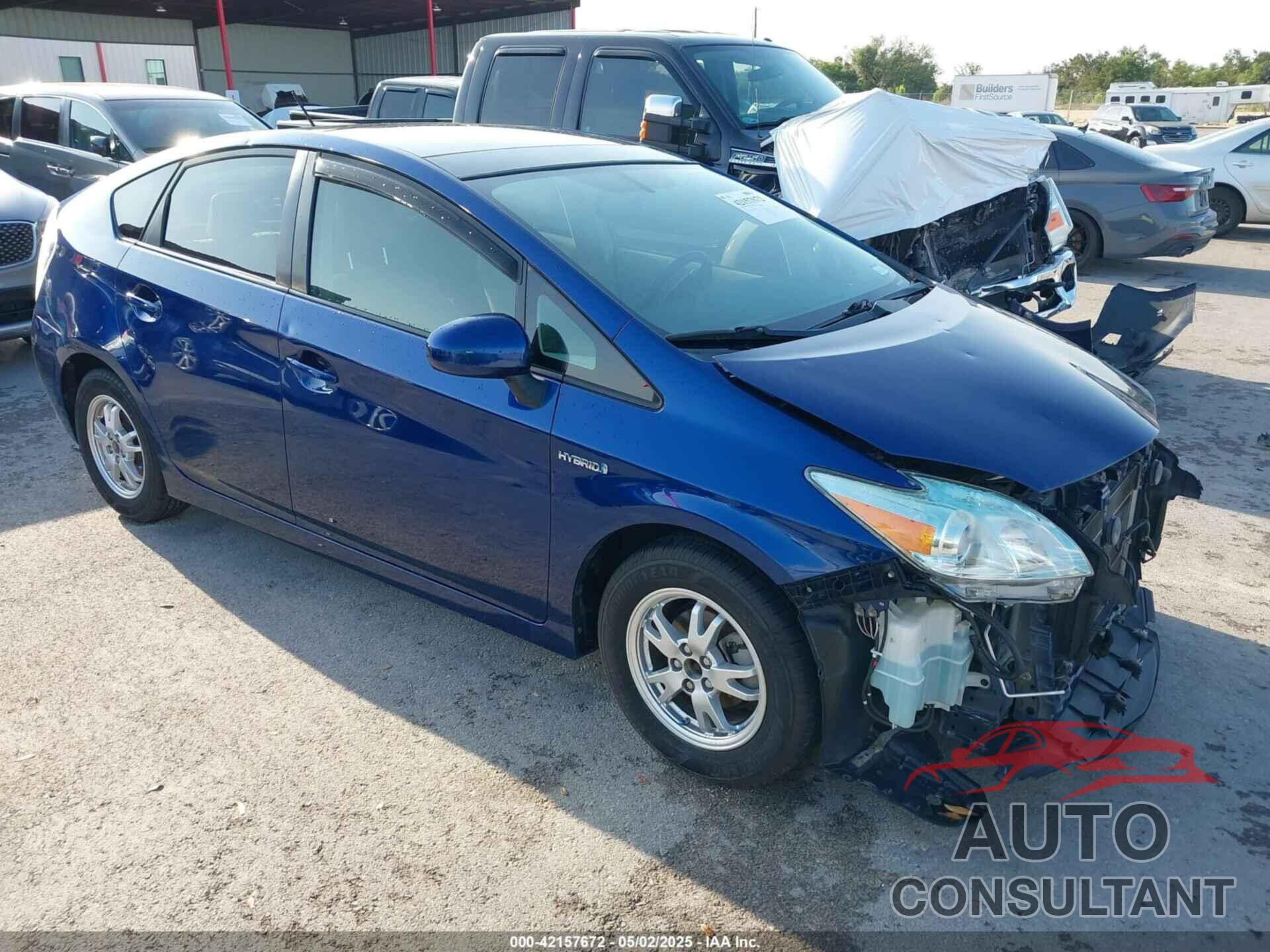 TOYOTA PRIUS 2010 - JTDKN3DU7A1014286