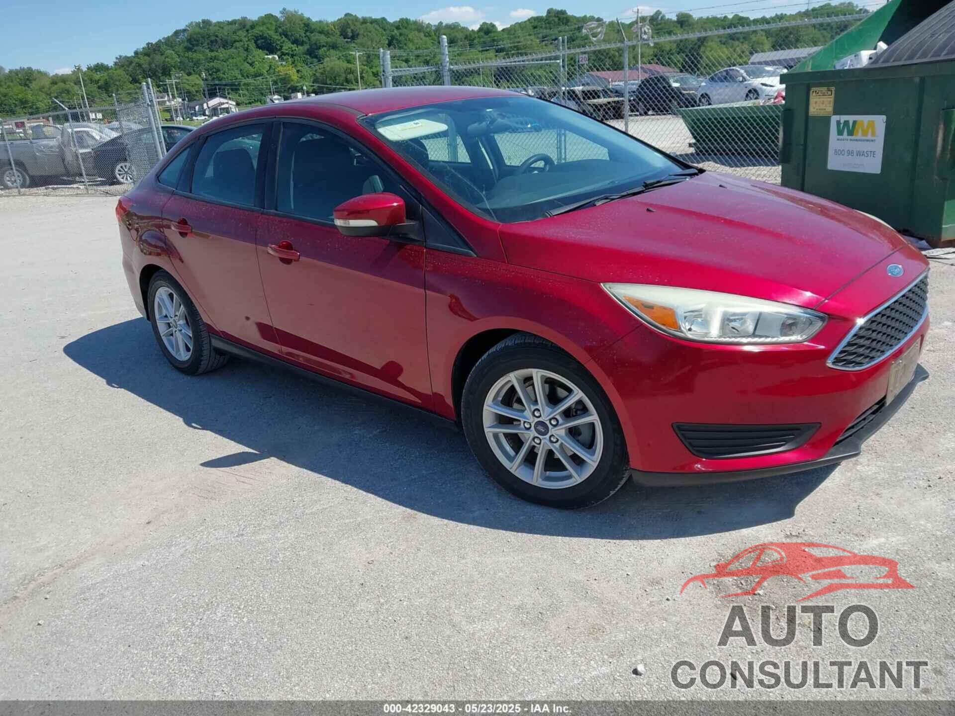 FORD FOCUS 2015 - 1FADP3F28FL255516