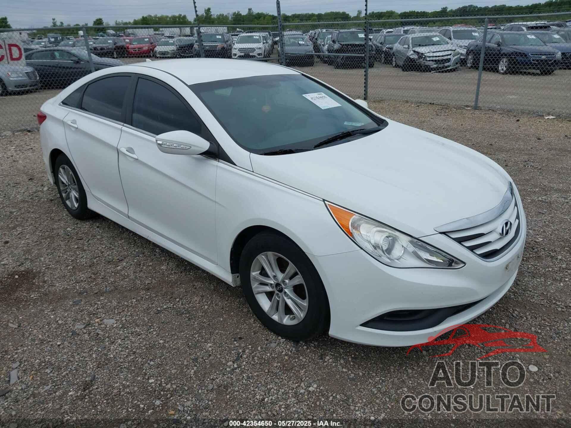 HYUNDAI SONATA 2014 - 5NPEB4ACXEH922754
