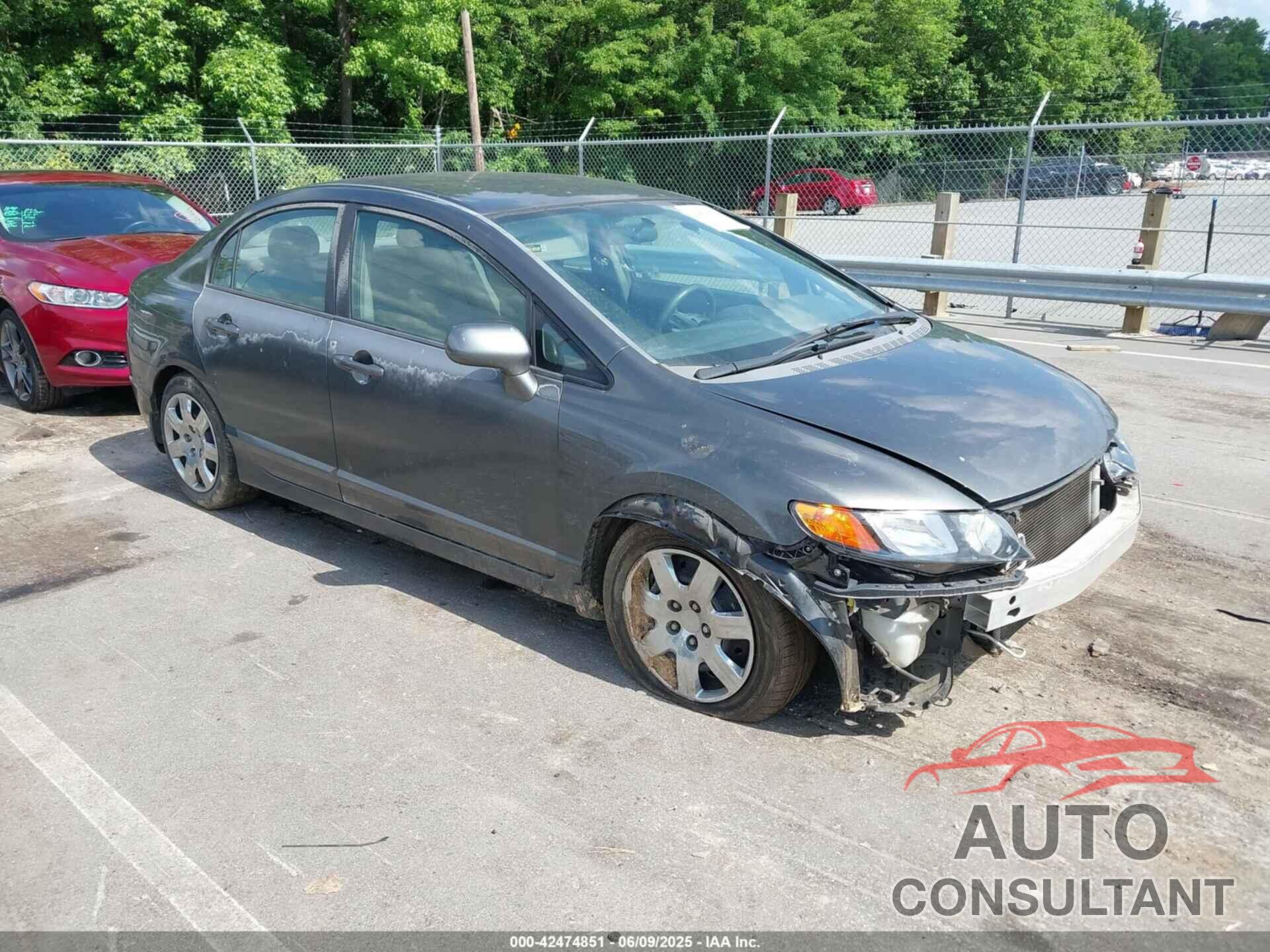HONDA CIVIC 2009 - 2HGFA165X9H522483
