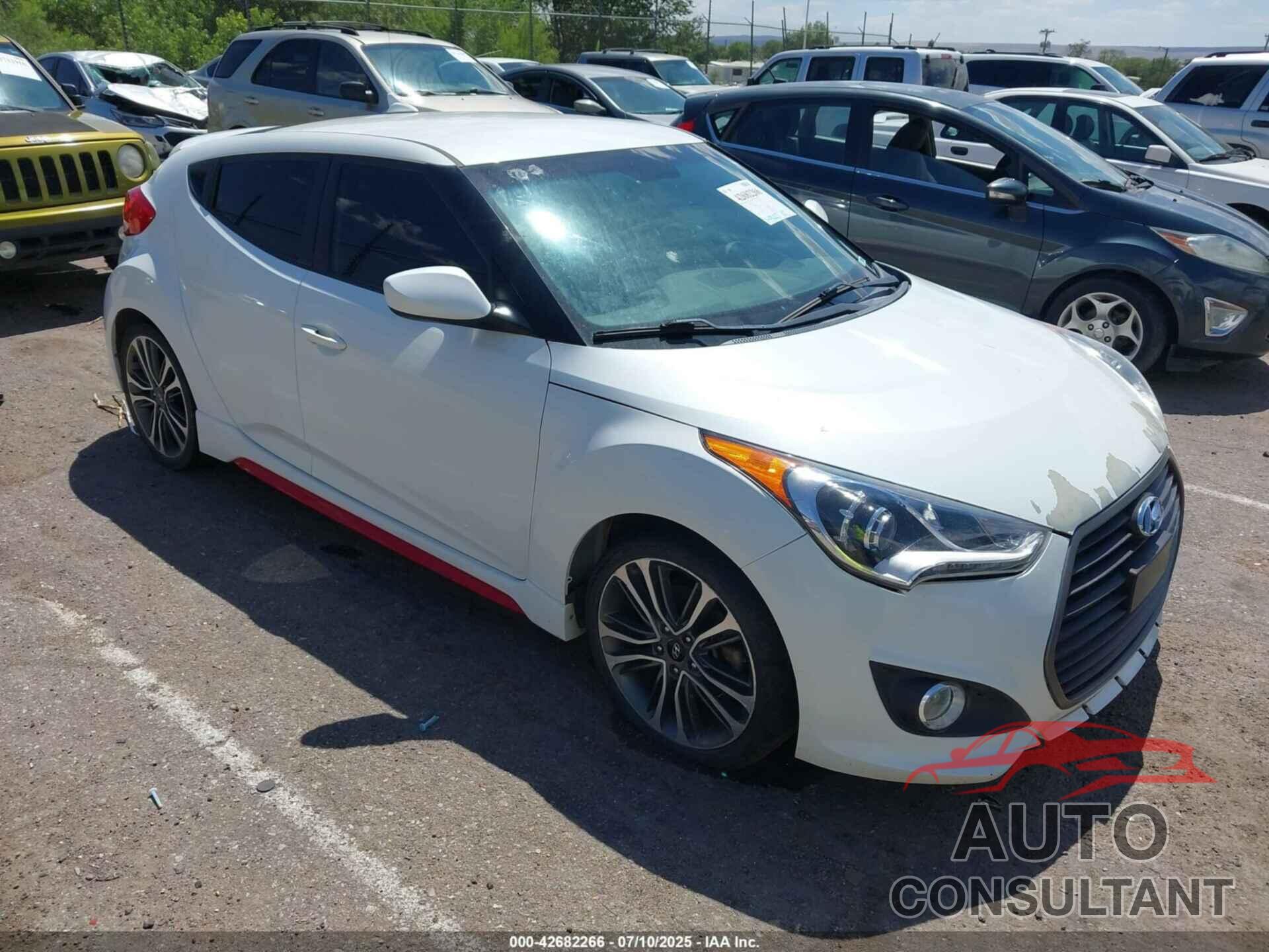 HYUNDAI VELOSTER 2016 - KMHTC6AE6GU300819