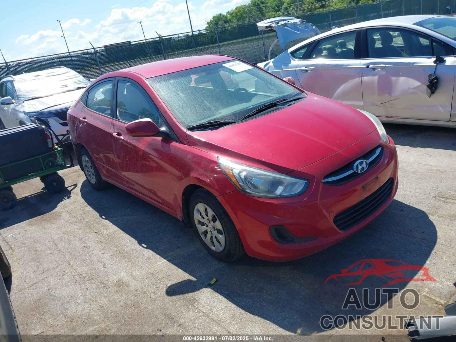 HYUNDAI ACCENT 2015 - KMHCT4AE1FU860931