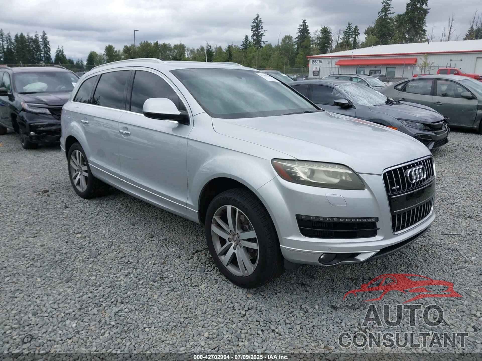 AUDI Q7 2011 - WA1VMAFEXBD008325