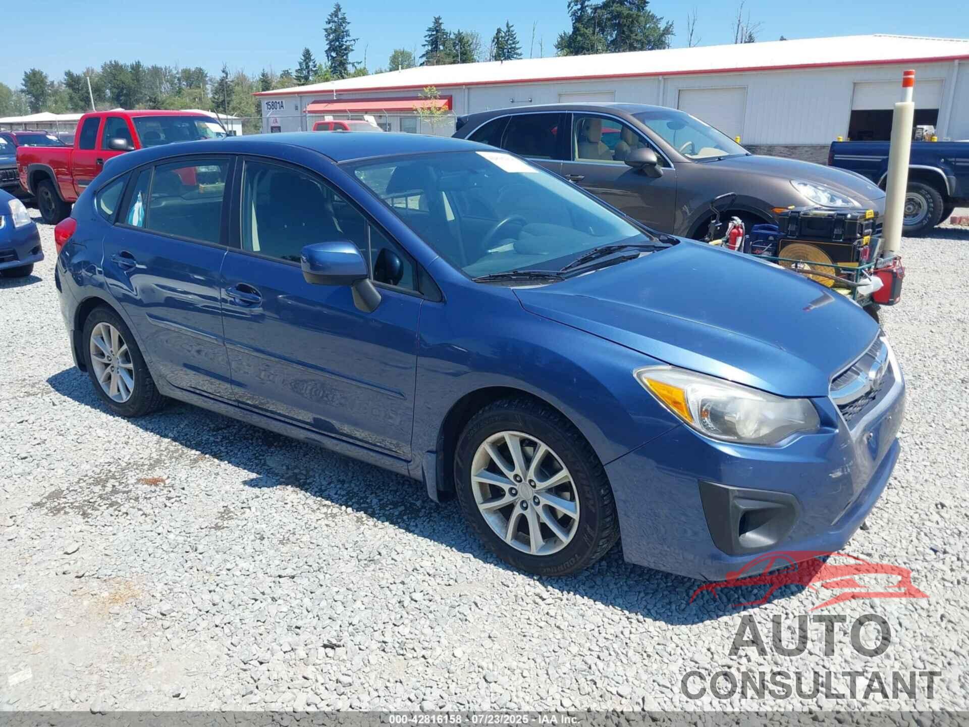 SUBARU IMPREZA 2013 - JF1GPAC67D2800441