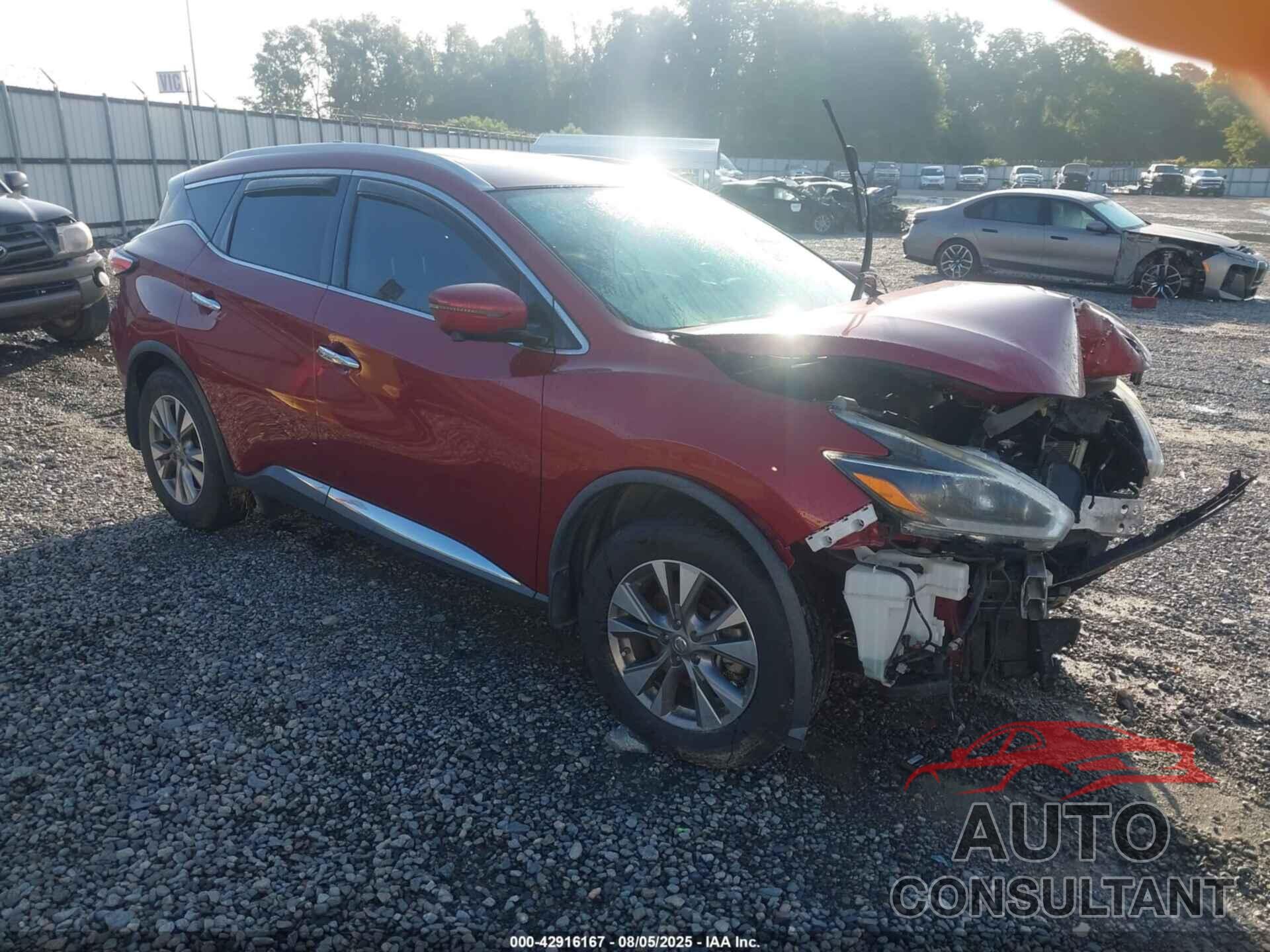 NISSAN MURANO 2018 - 5N1AZ2MH1JN161575