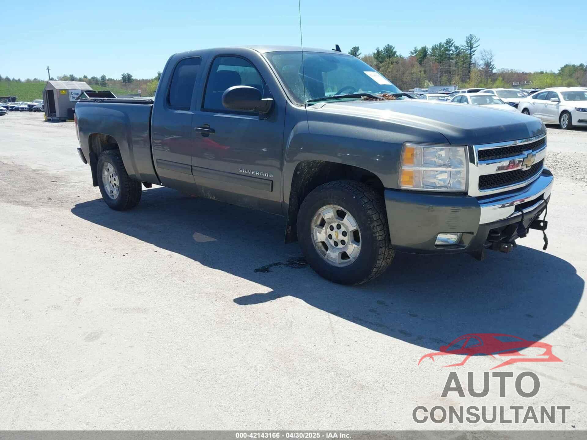 CHEVROLET SILVERADO 1500 2011 - 1GCRKSE36BZ417931