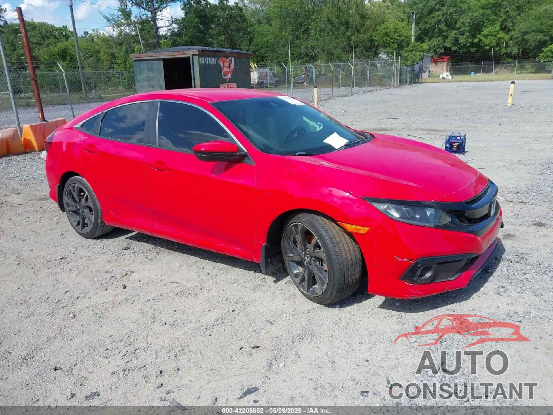 HONDA CIVIC 2021 - 2HGFC2F83MH537653