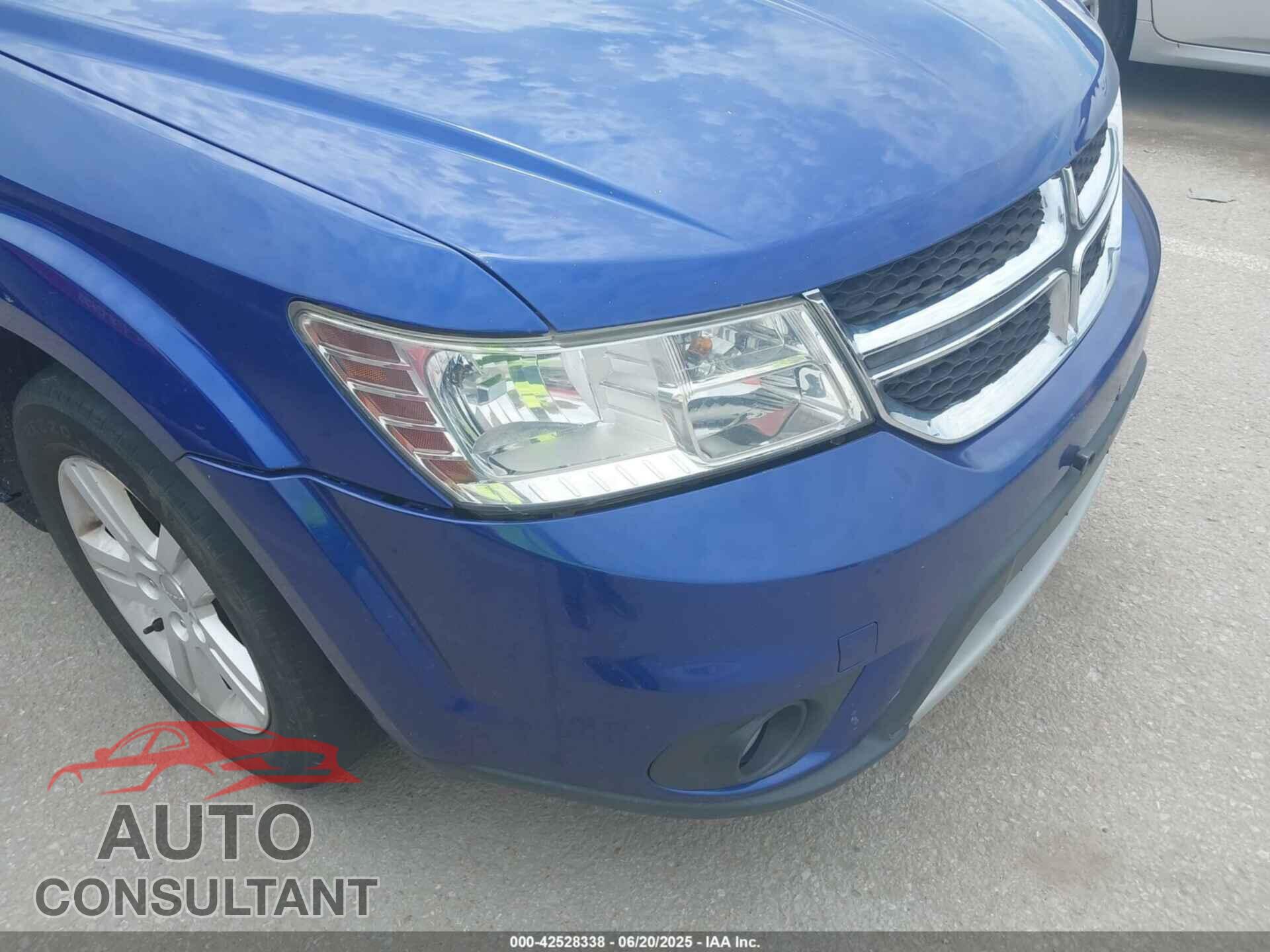 DODGE JOURNEY 2012 - 3C4PDCBB0CT323362