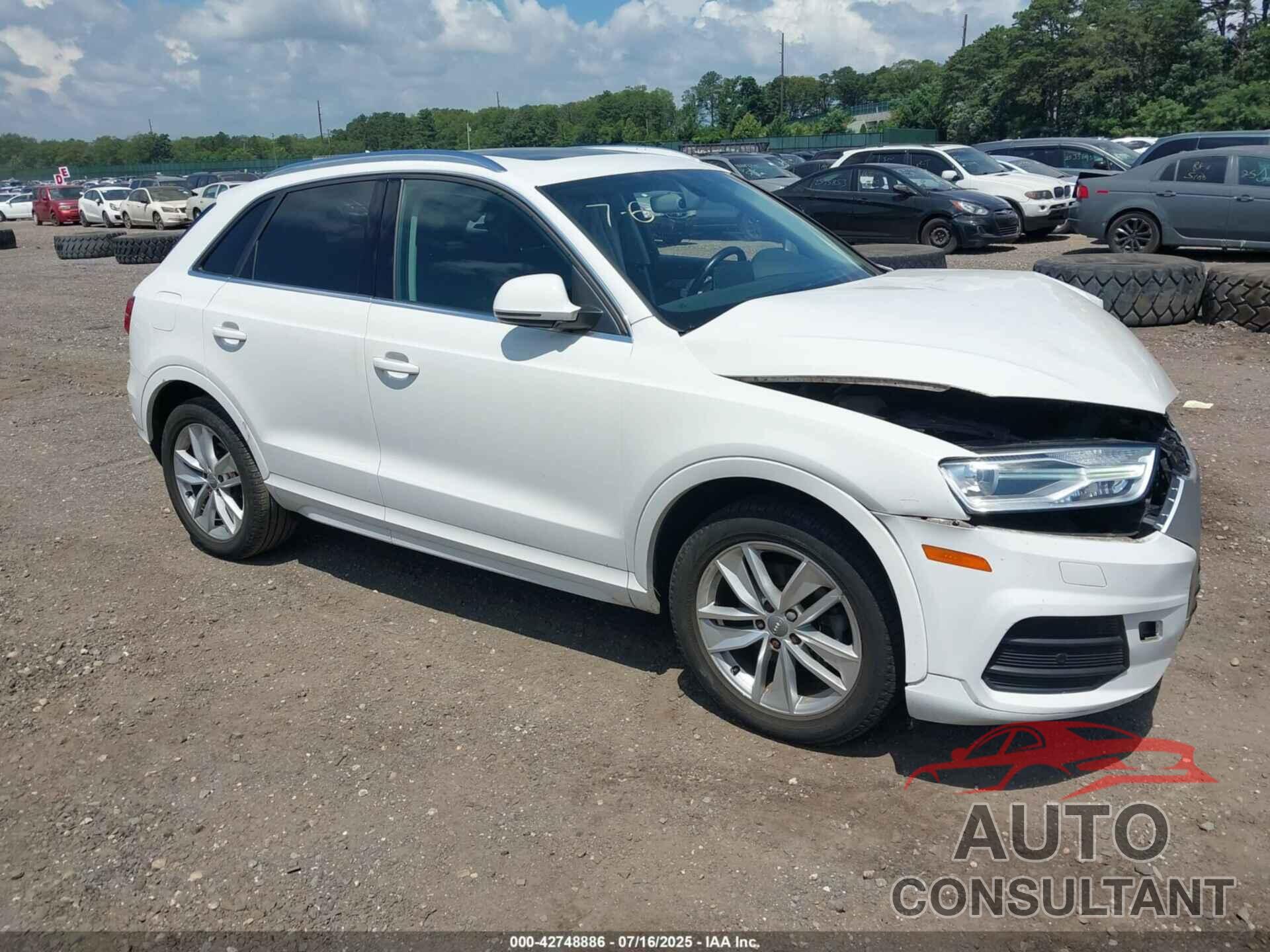 AUDI Q3 2016 - WA1EFCFS8GR015246