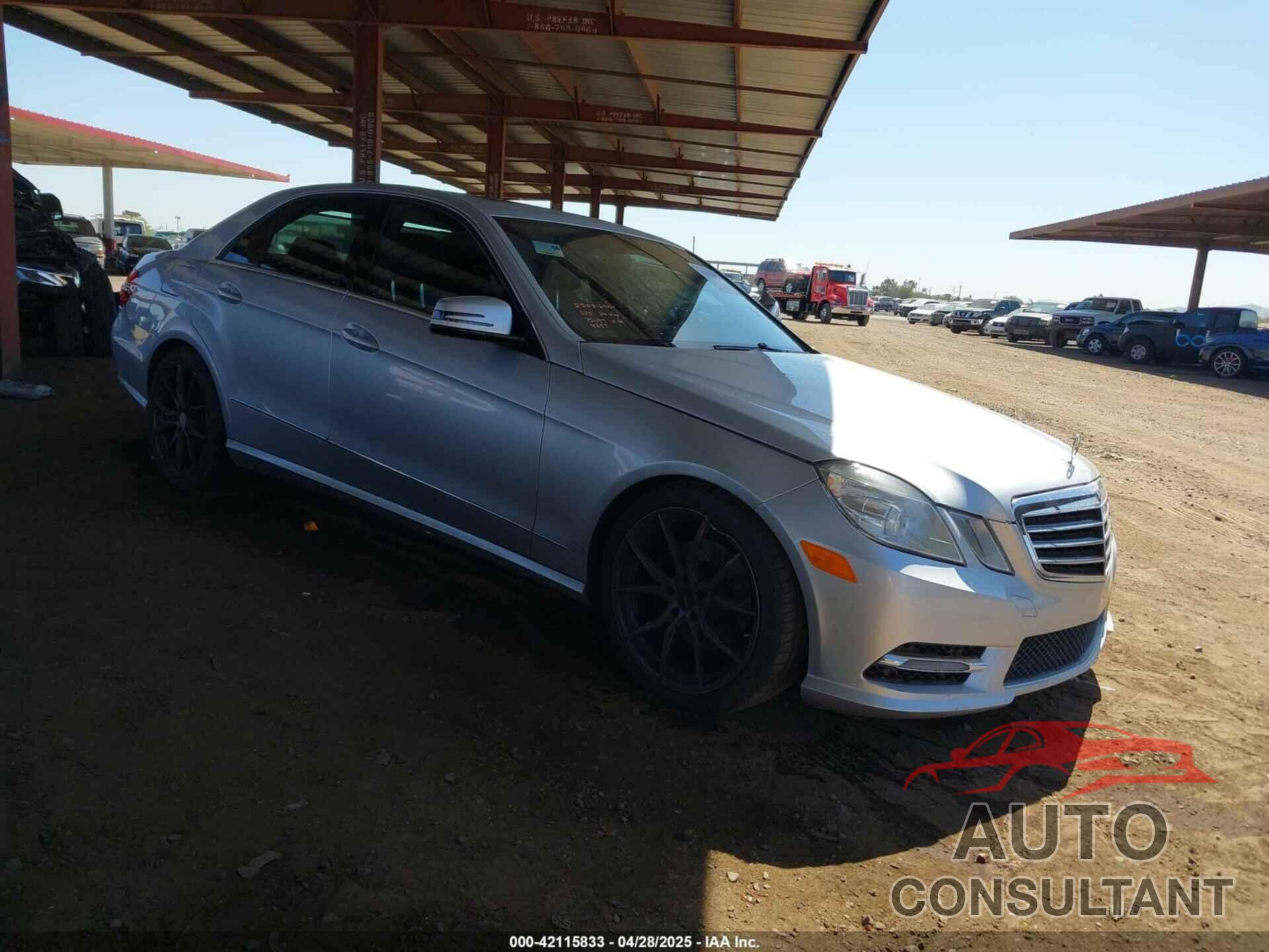 MERCEDES-BENZ E 350 2013 - WDDHF8JB5DA754257