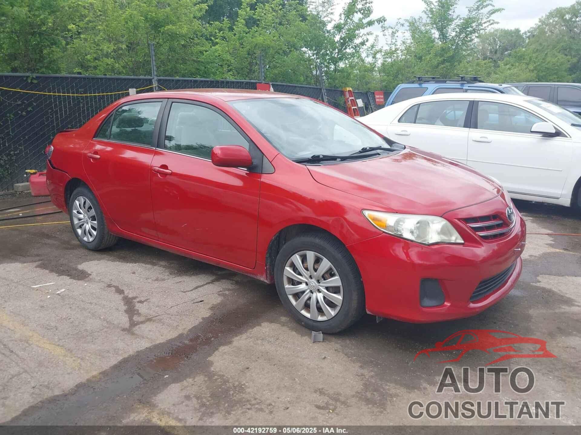 TOYOTA COROLLA 2013 - 5YFBU4EE7DP082801