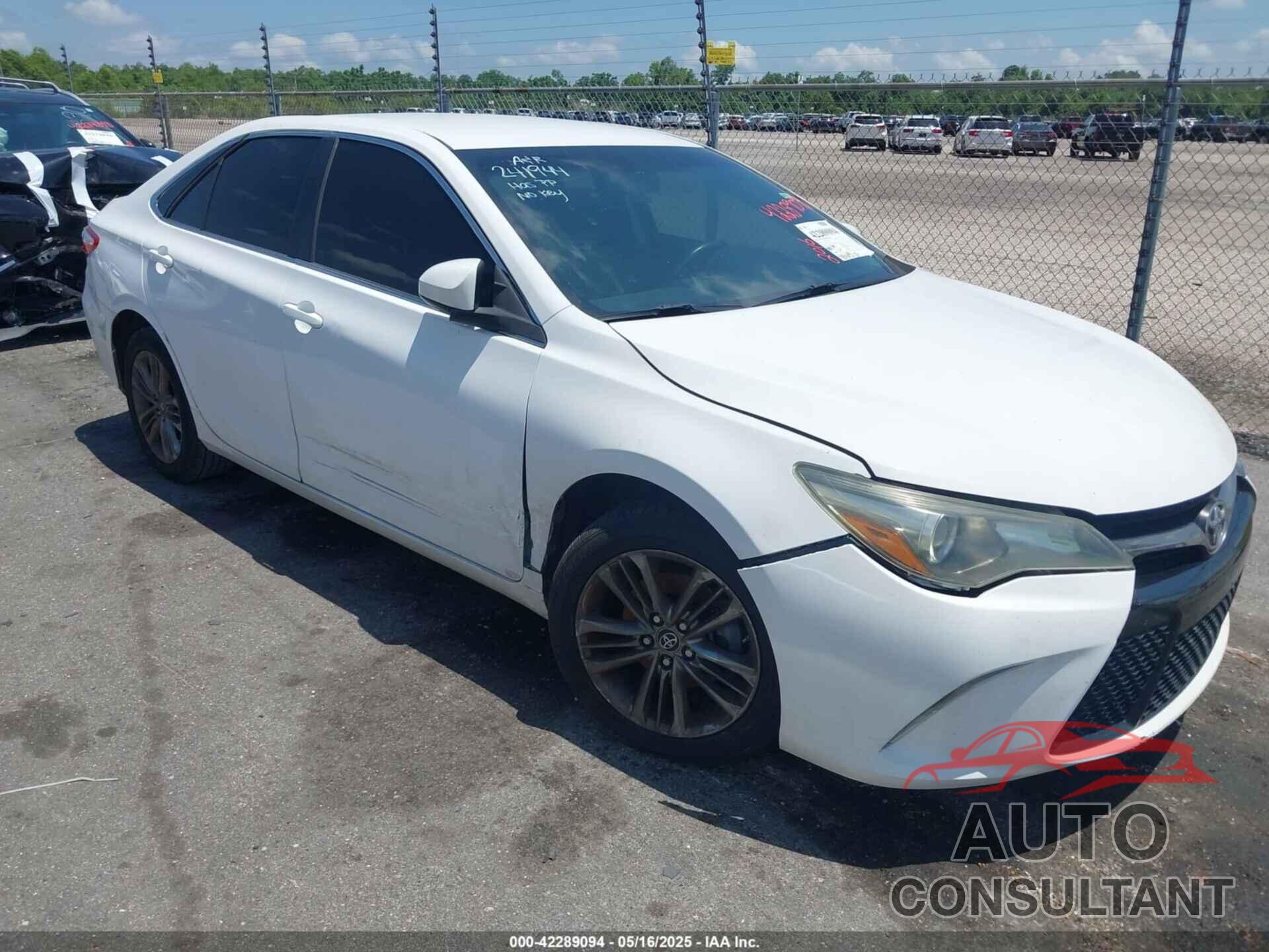 TOYOTA CAMRY 2016 - 4T1BF1FK3GU241944