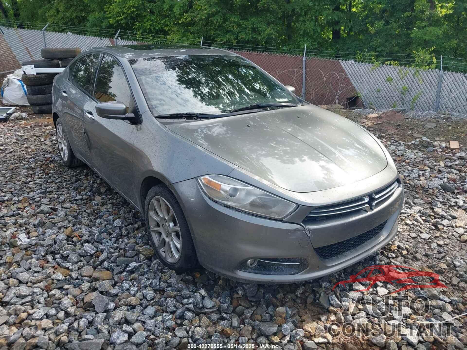 DODGE DART 2013 - 1C3CDFCA3DD302202