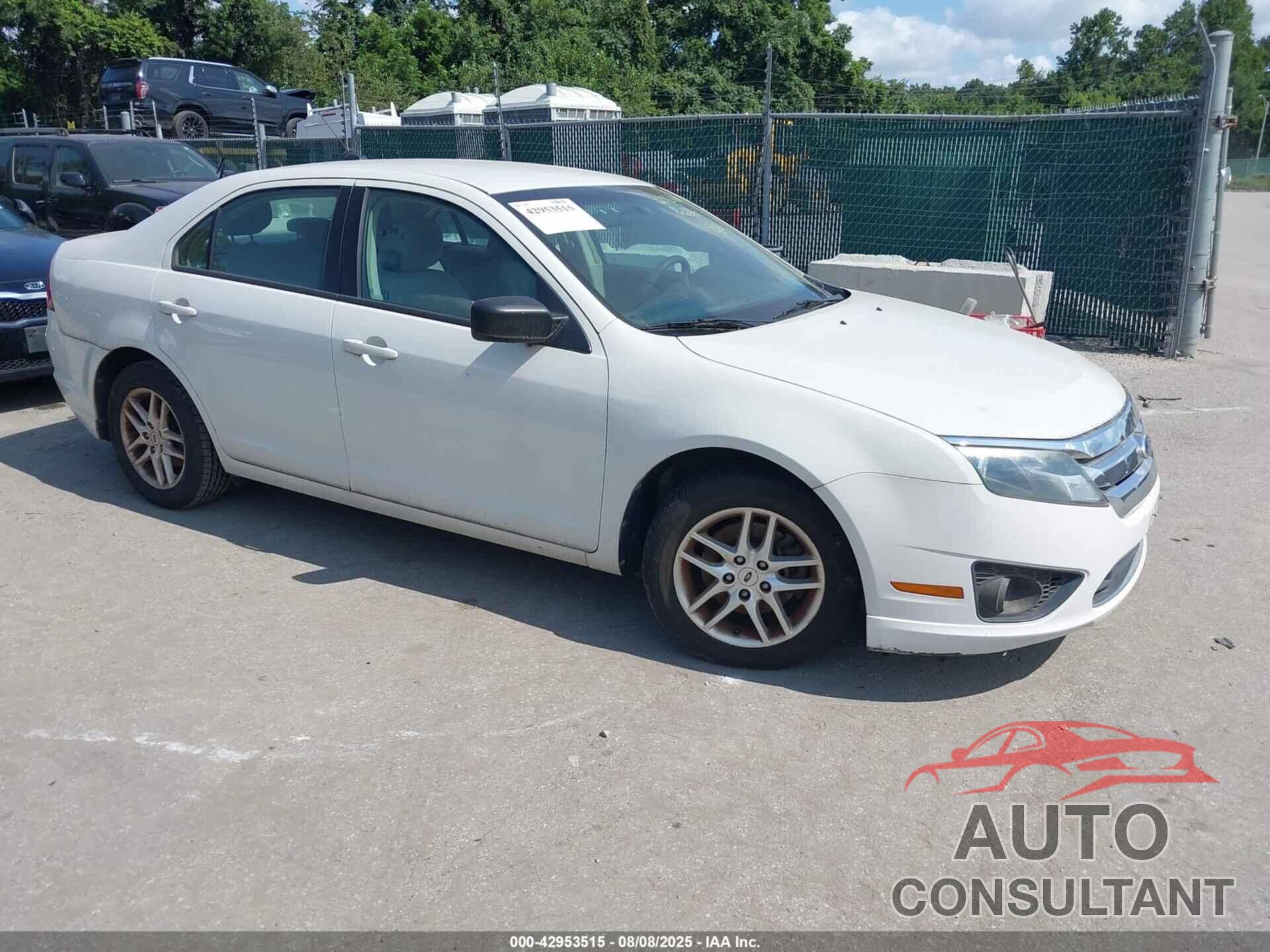 FORD FUSION 2011 - 3FAHP0GA2BR333158