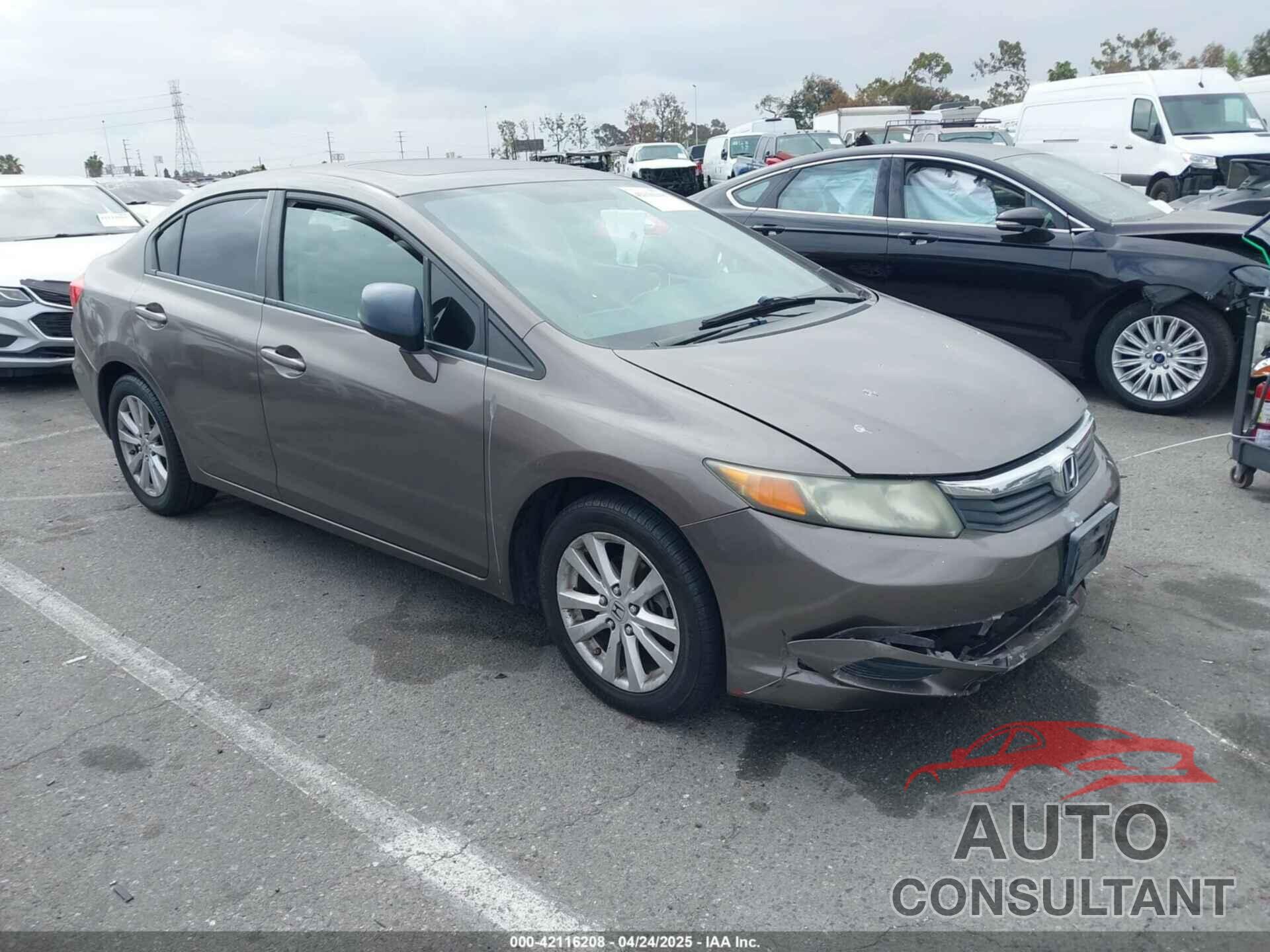 HONDA CIVIC 2012 - 2HGFB2F89CH517330