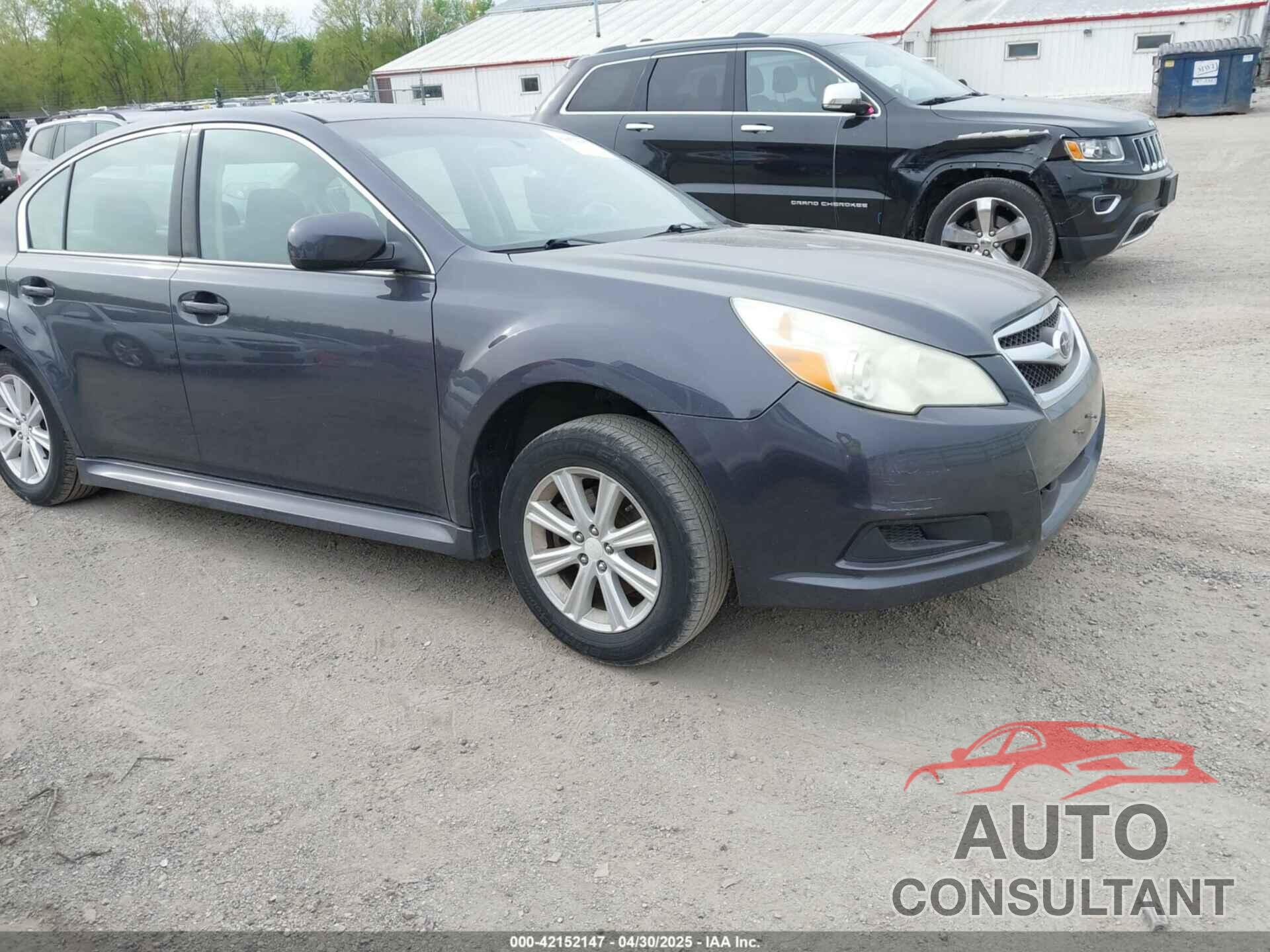 SUBARU LEGACY 2011 - 4S3BMCC62B3210230