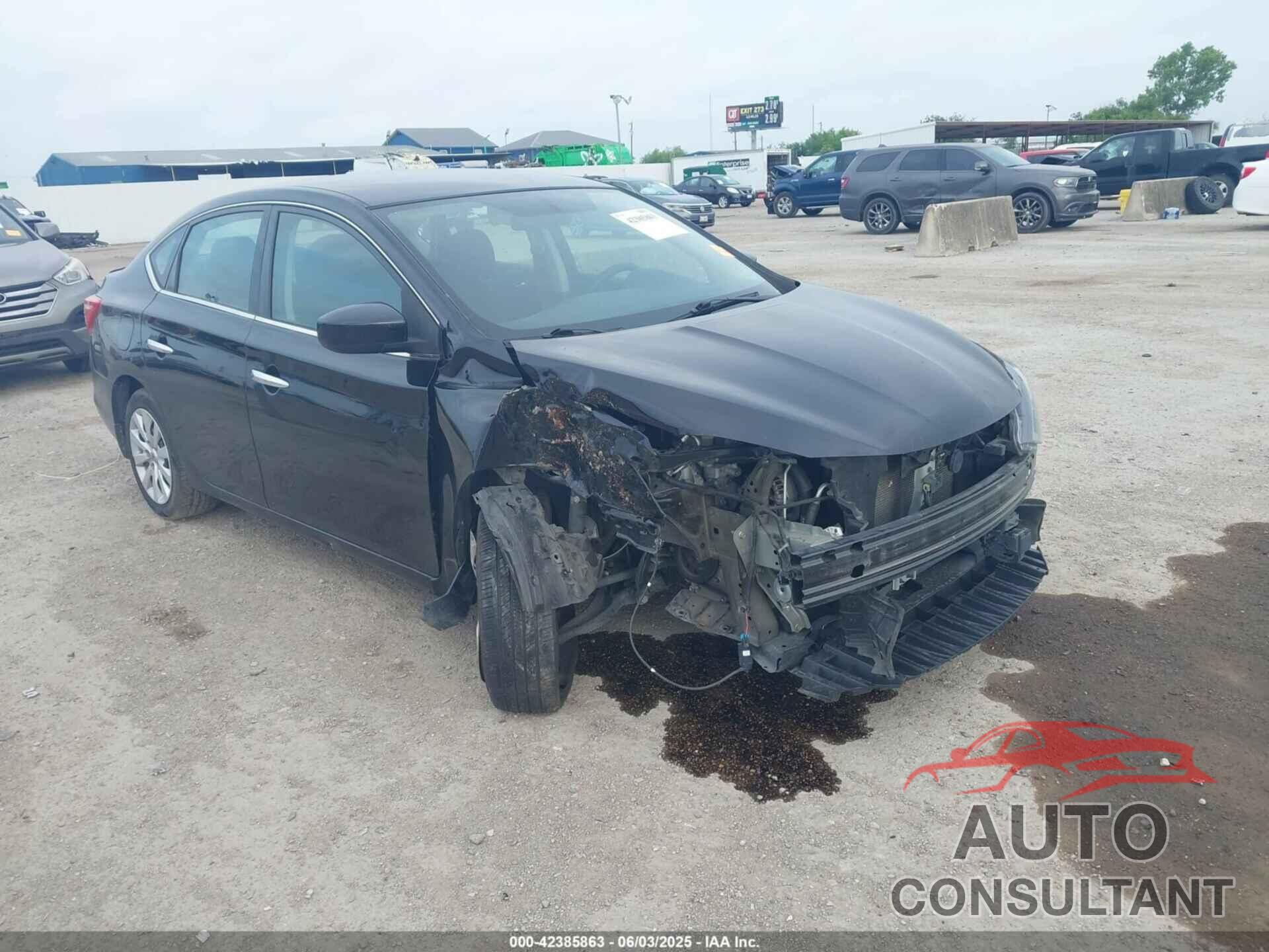 NISSAN SENTRA 2019 - 3N1AB7AP2KY385172