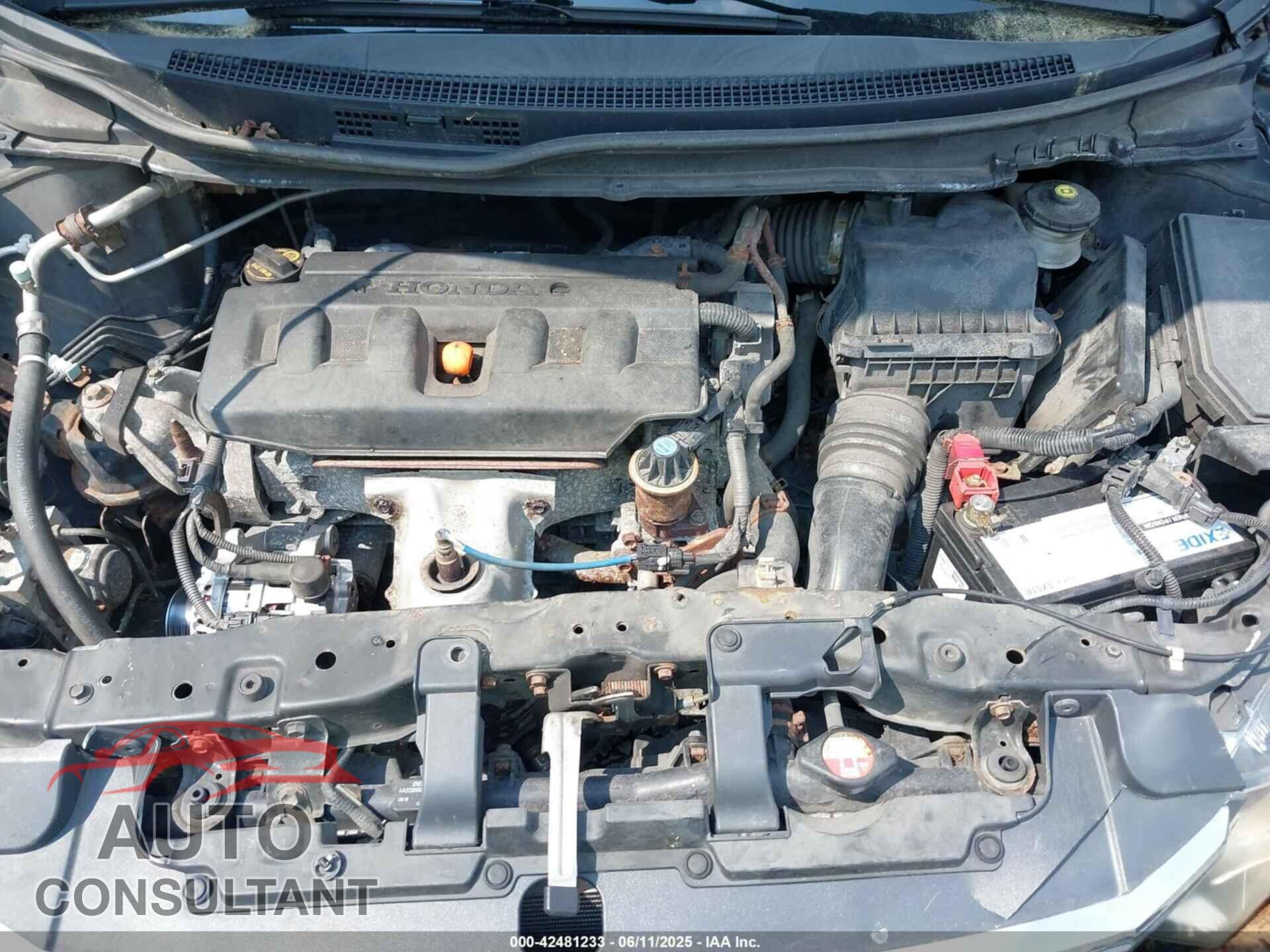 HONDA CIVIC 2012 - 2HGFB2F86CH522503