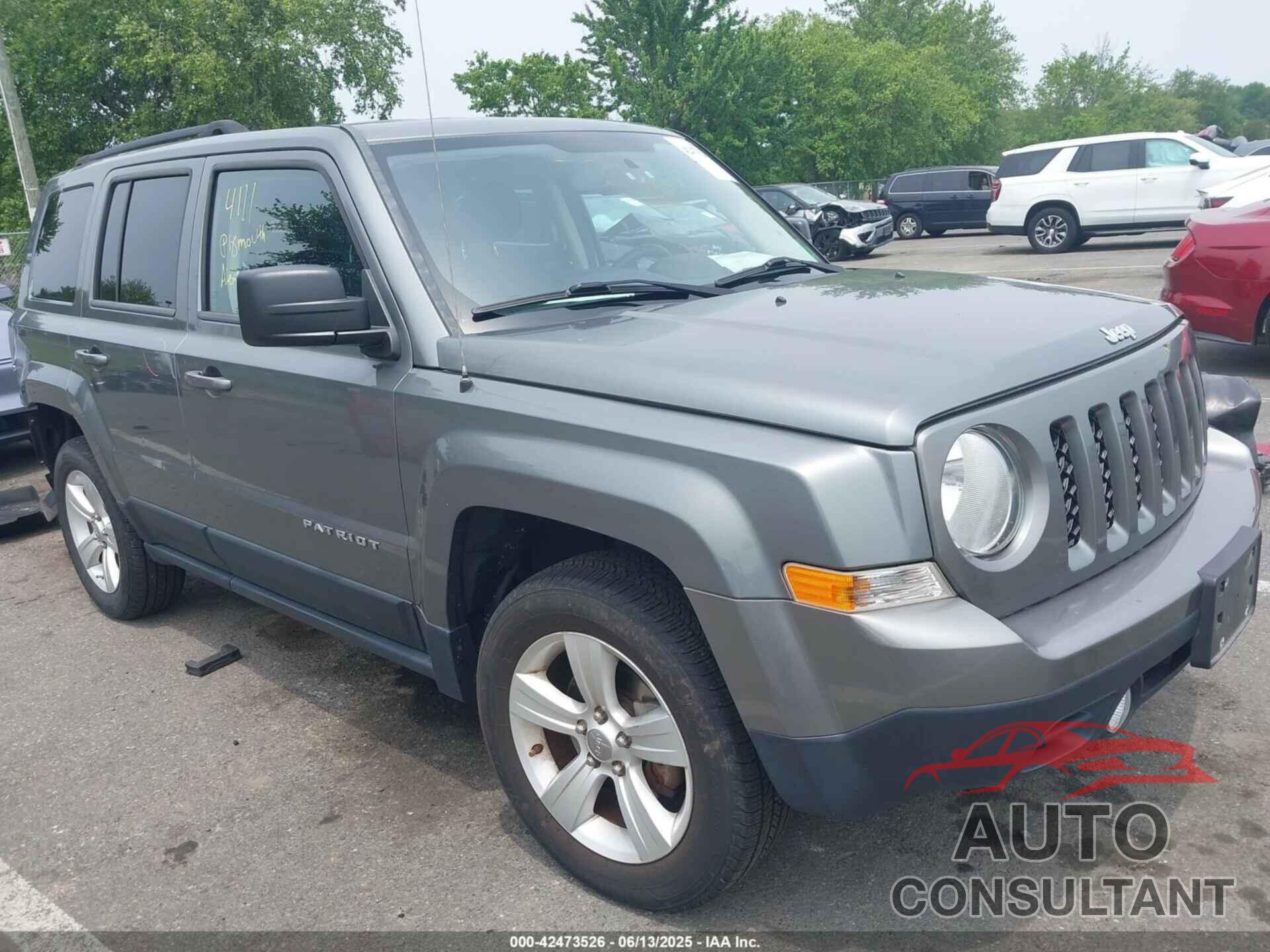 JEEP PATRIOT 2012 - 1C4NJRBB6CD672406