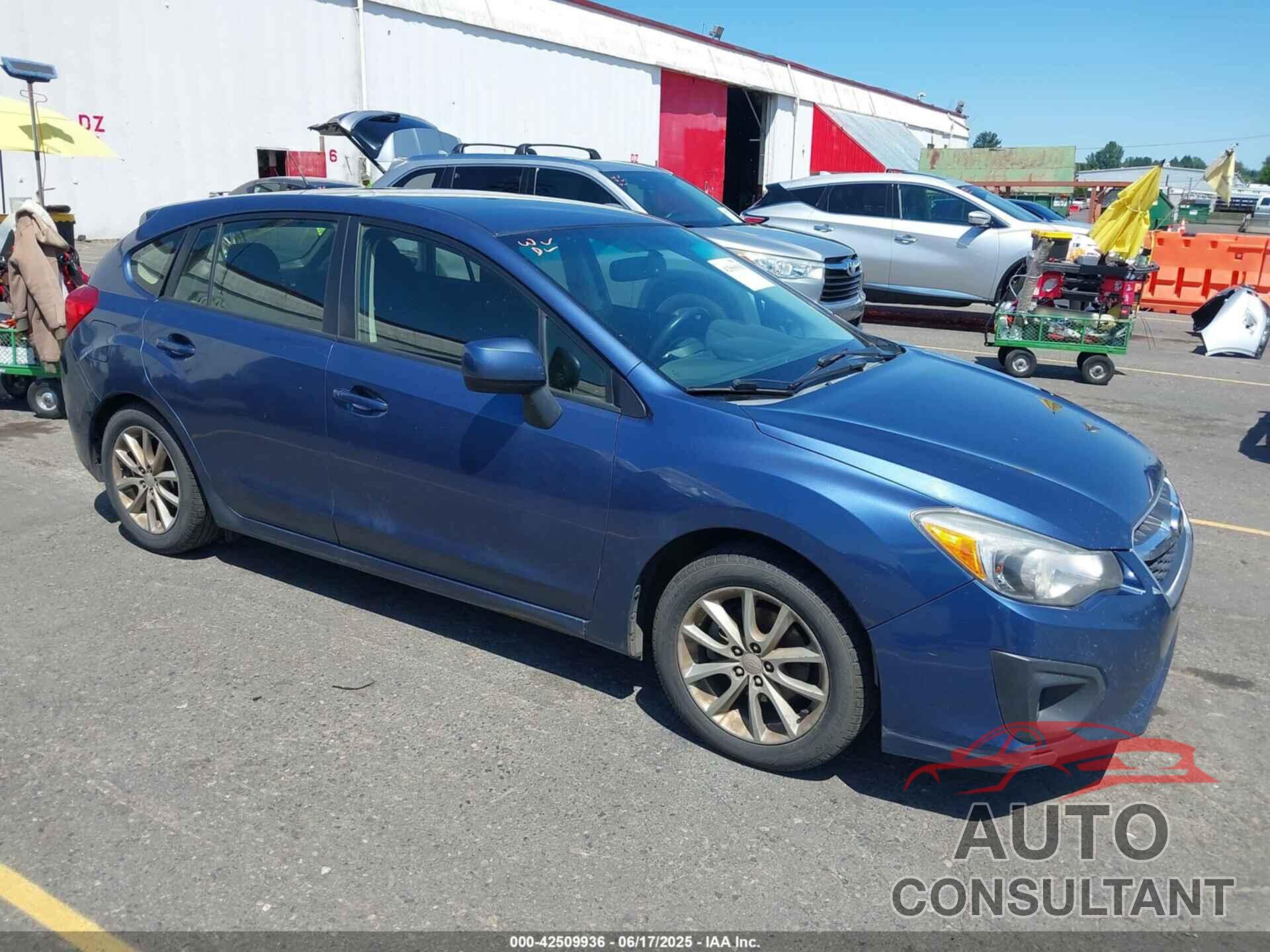 SUBARU IMPREZA 2013 - JF1GPAC63D1896784
