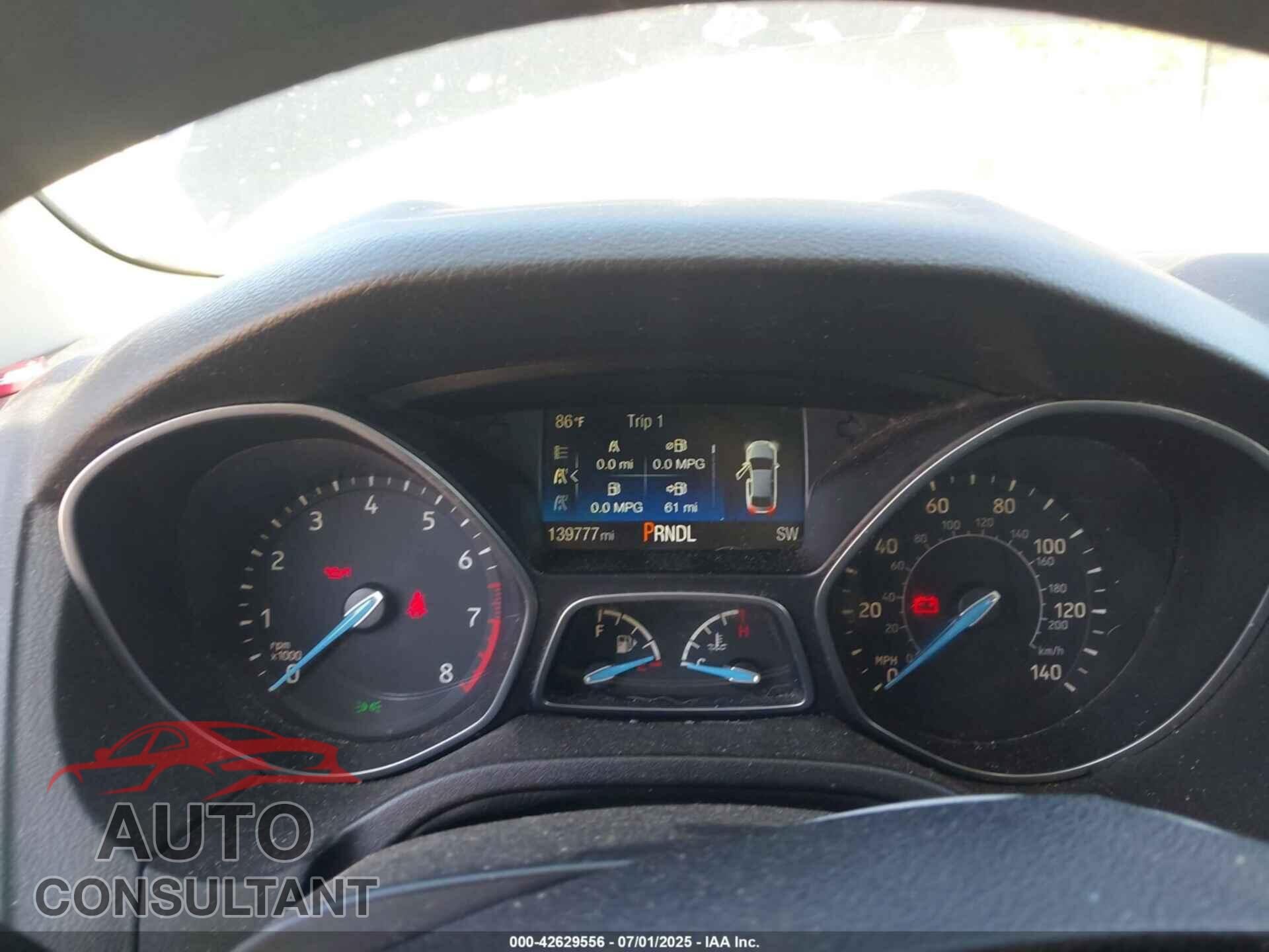 FORD FOCUS 2016 - 1FADP3F23GL235708