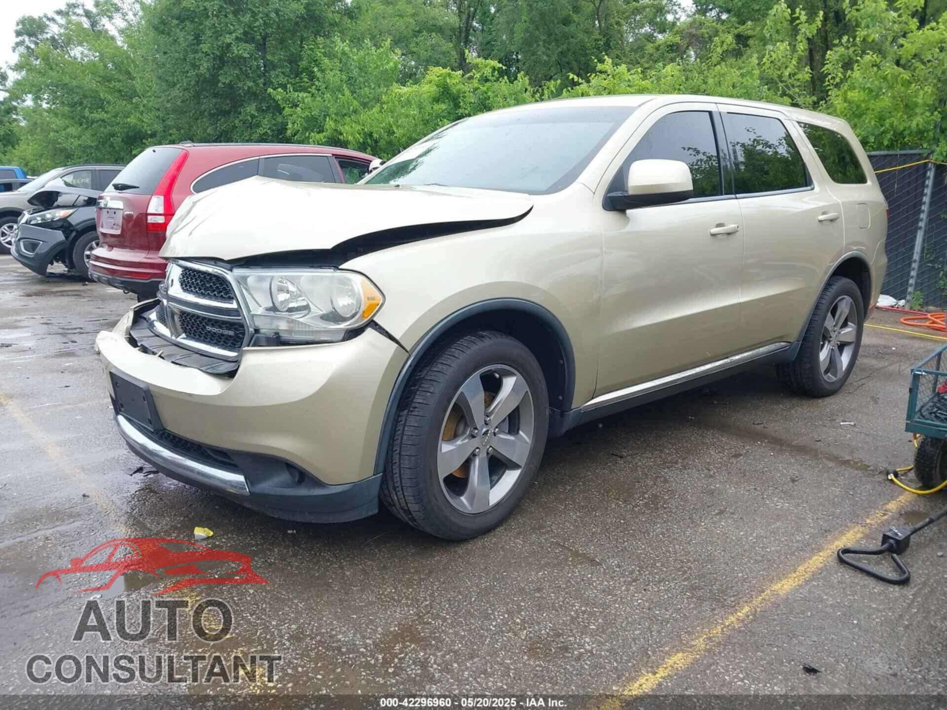 DODGE DURANGO 2011 - 1D4RE2GG6BC691658