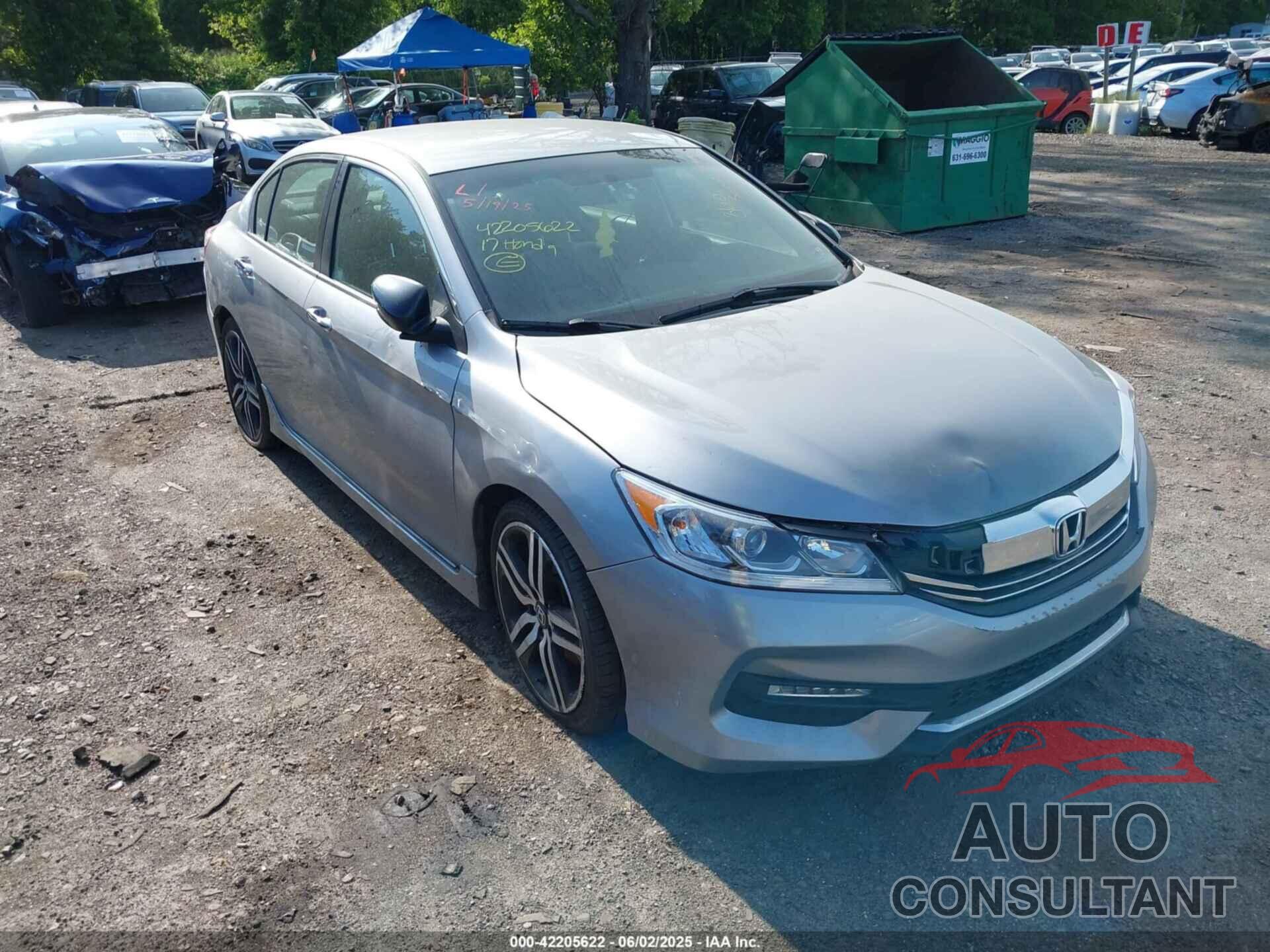 HONDA ACCORD 2017 - 1HGCR2F18HA042325