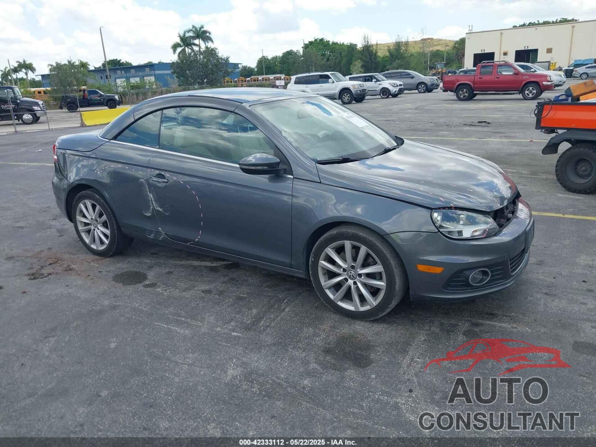 VOLKSWAGEN EOS 2014 - WVWBW8AH2EV000313