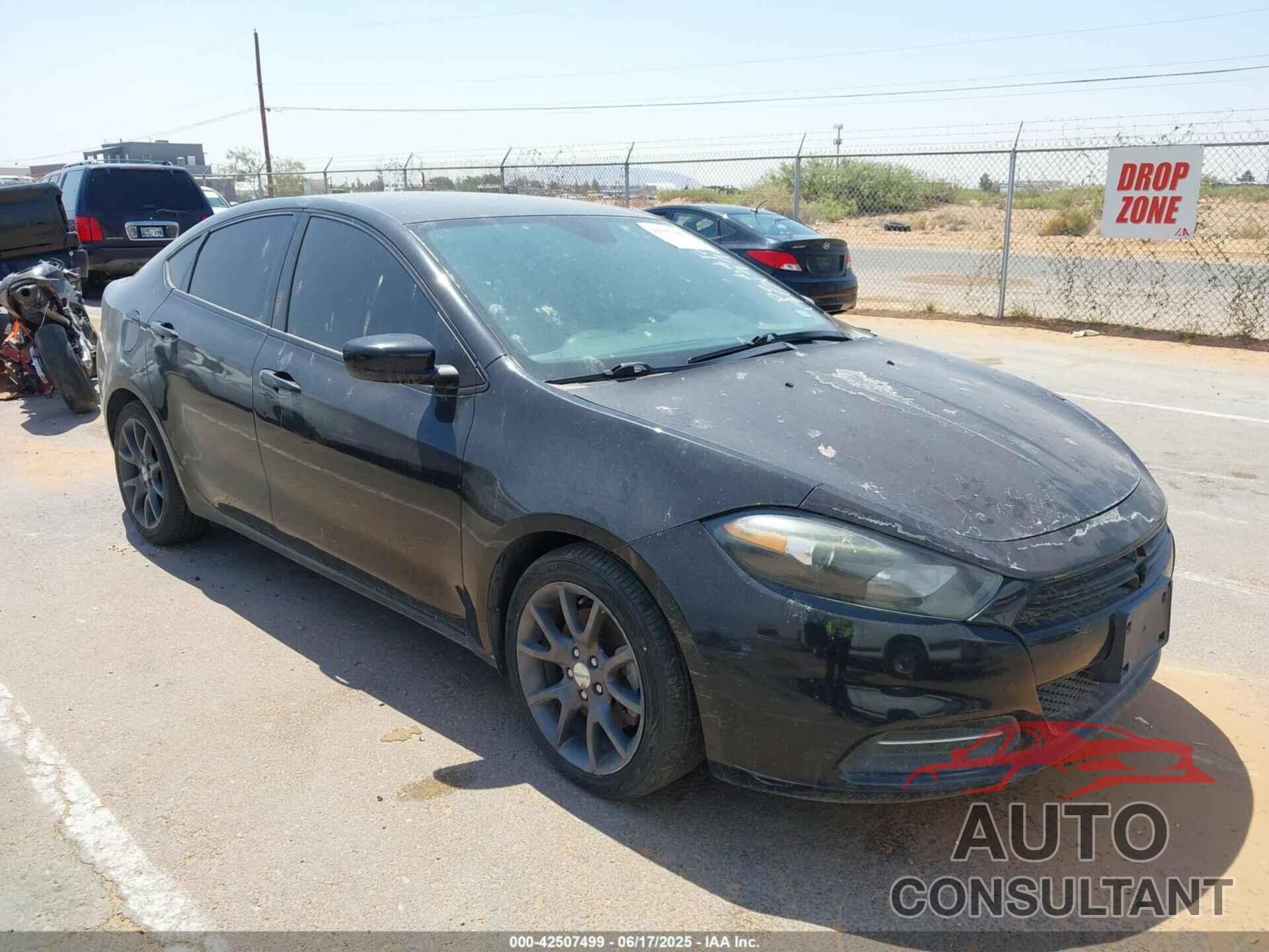 DODGE DART 2016 - 1C3CDFAA3GD750544