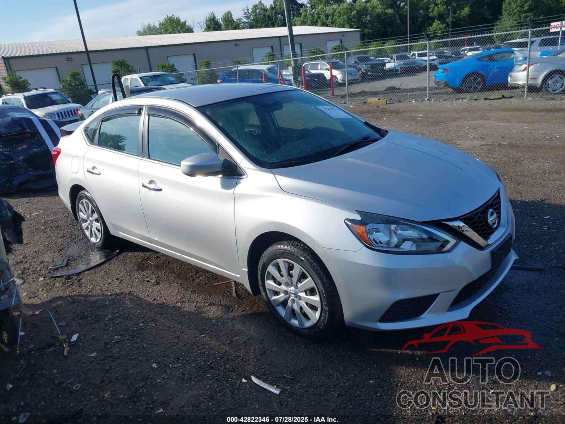 NISSAN SENTRA 2016 - 3N1AB7AP3GL671522