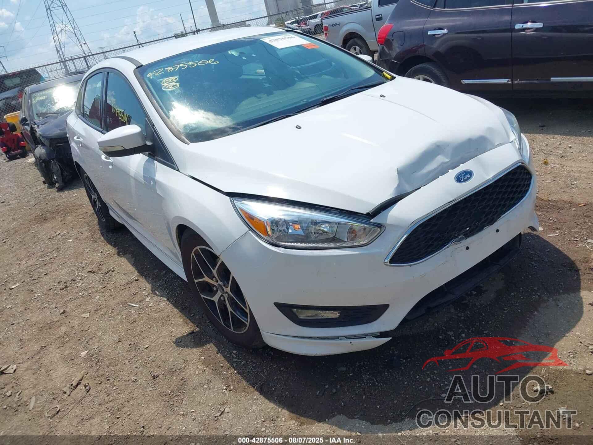 FORD FOCUS 2016 - 1FADP3F25GL250971