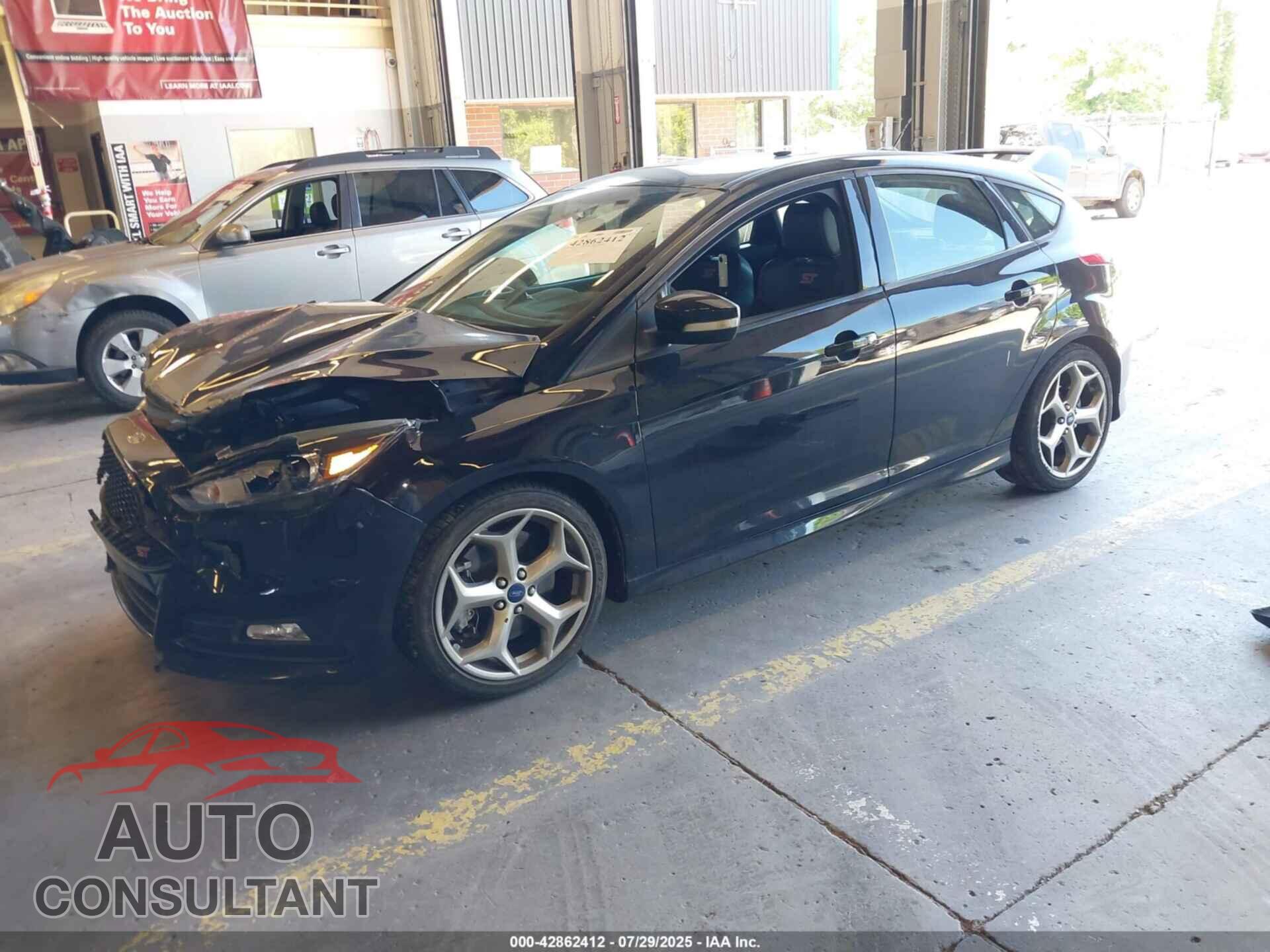 FORD FOCUS ST 2017 - 1FADP3L96HL223555