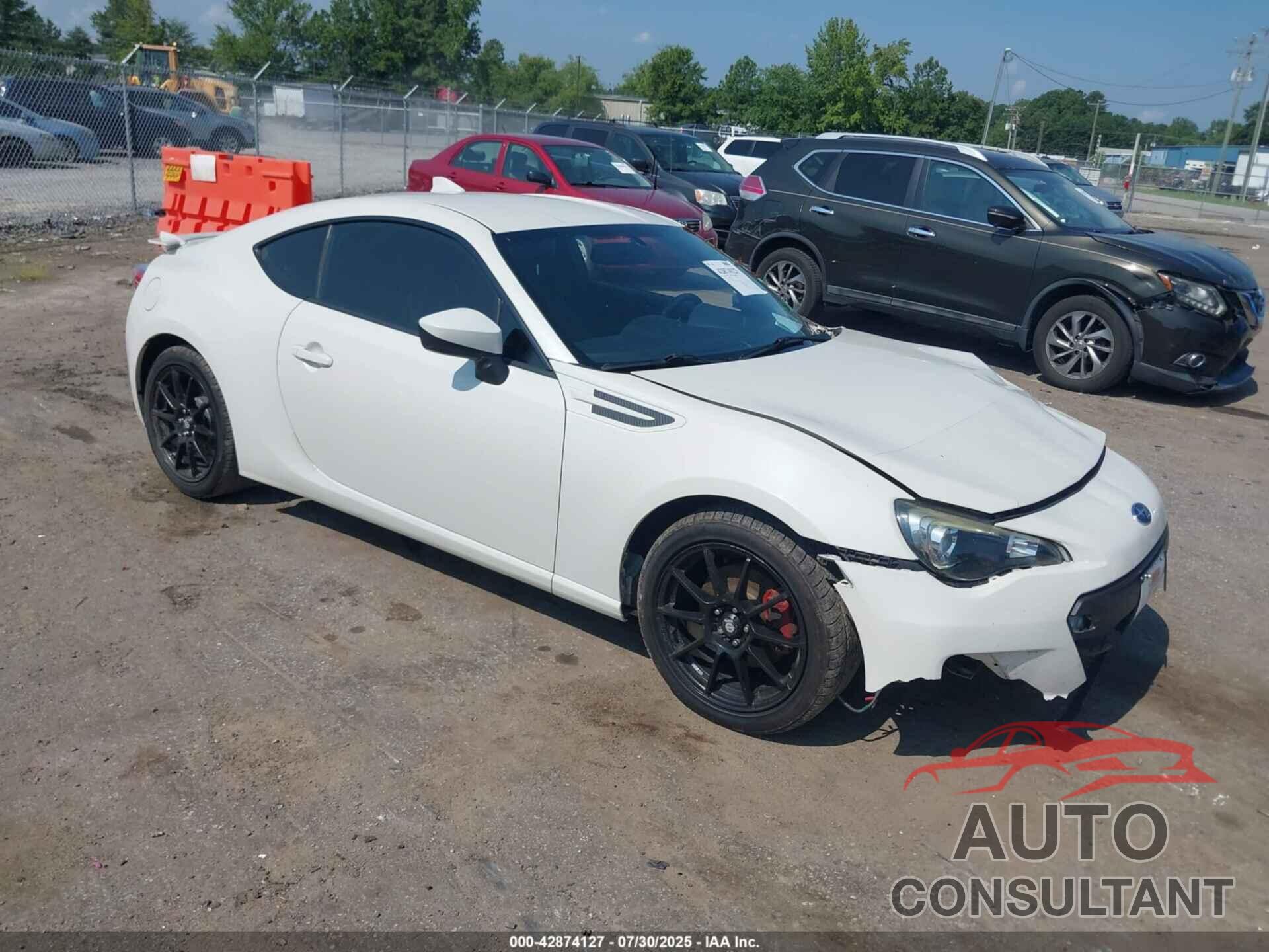 SUBARU BRZ 2016 - JF1ZCAC1XG9601419