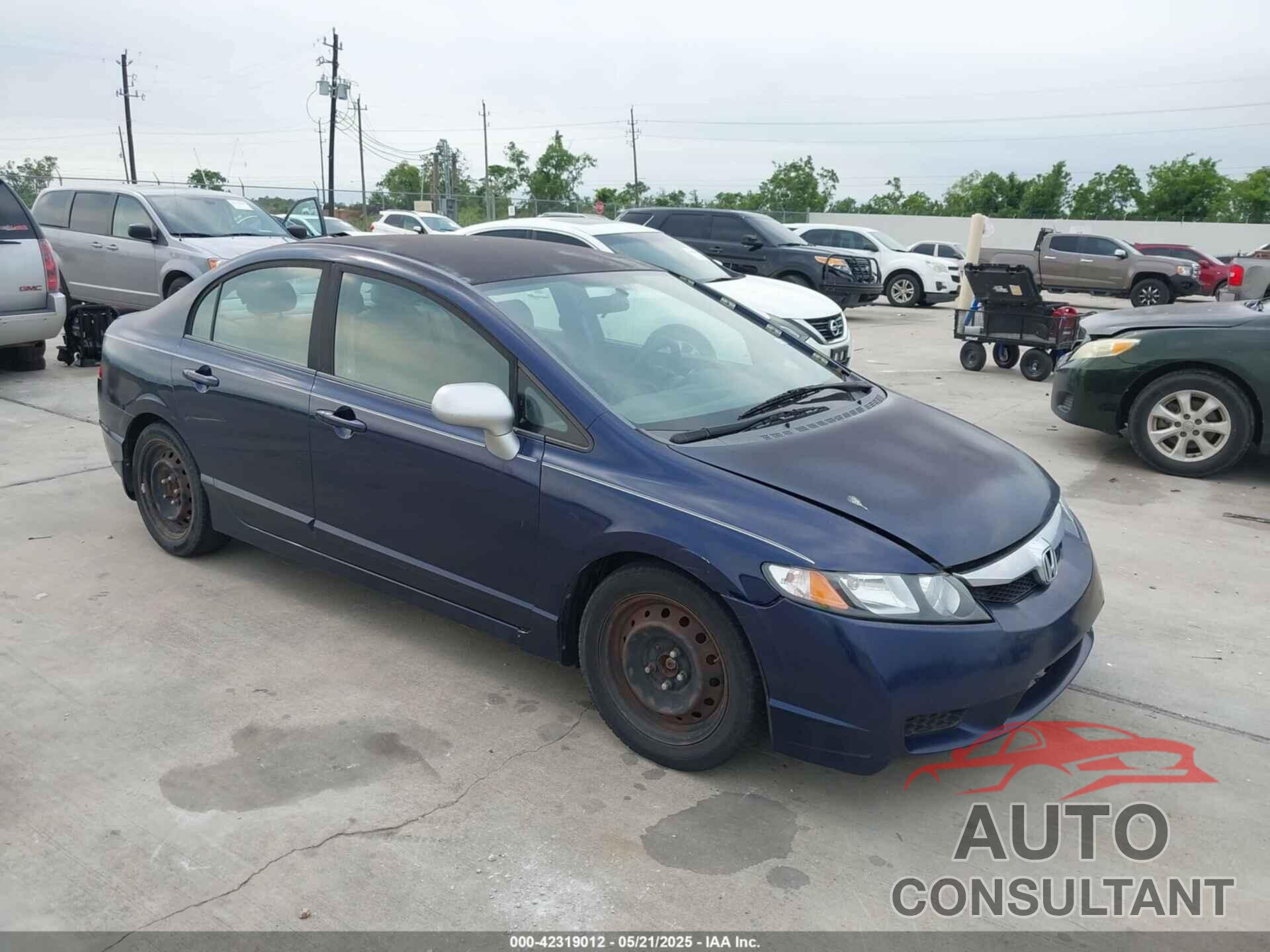 HONDA CIVIC 2009 - 19XFA16539E046930