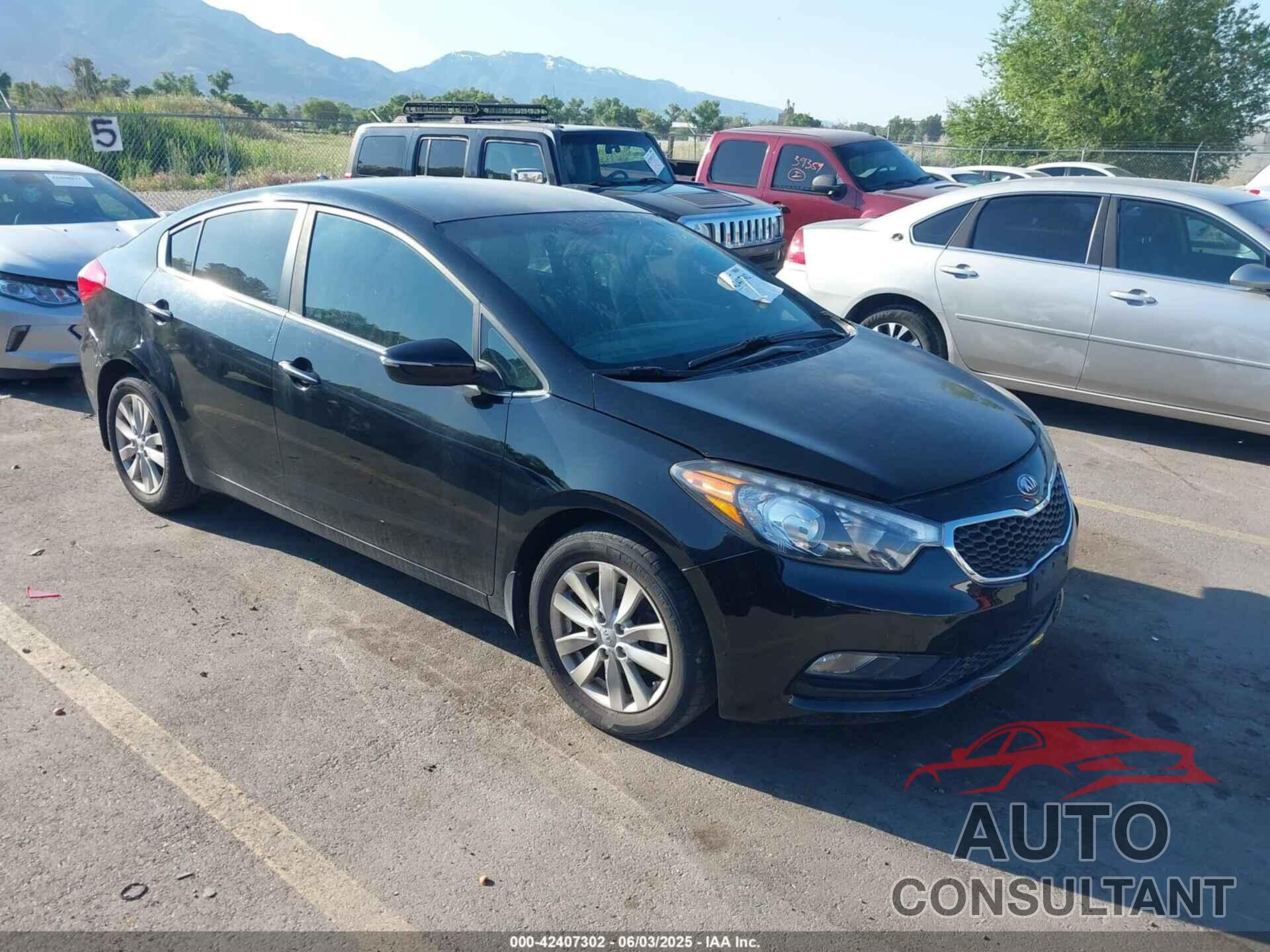 KIA FORTE 2014 - KNAFX4A80E5079968