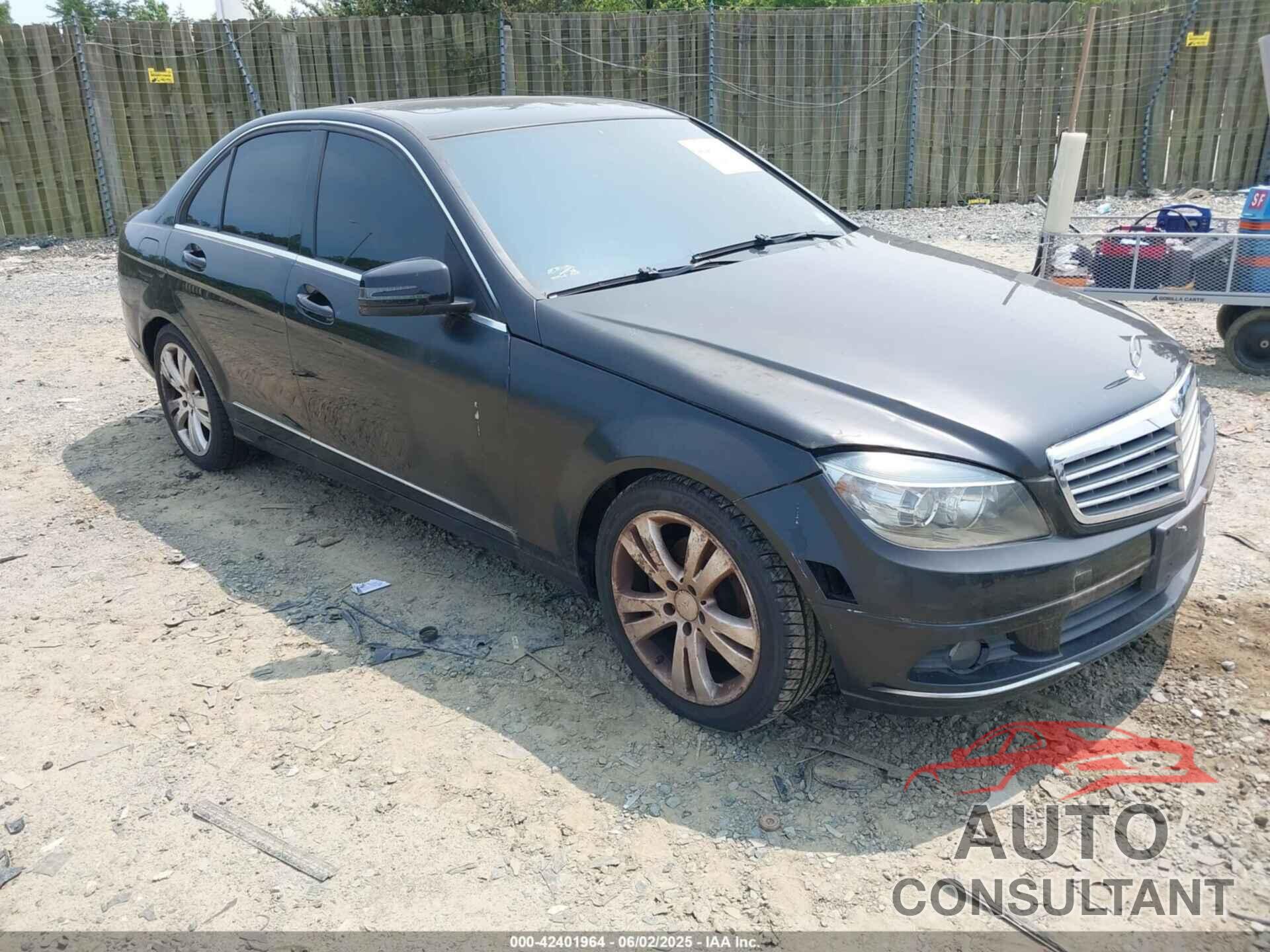 MERCEDES-BENZ C 300 2011 - WDDGF8BB6BF534555