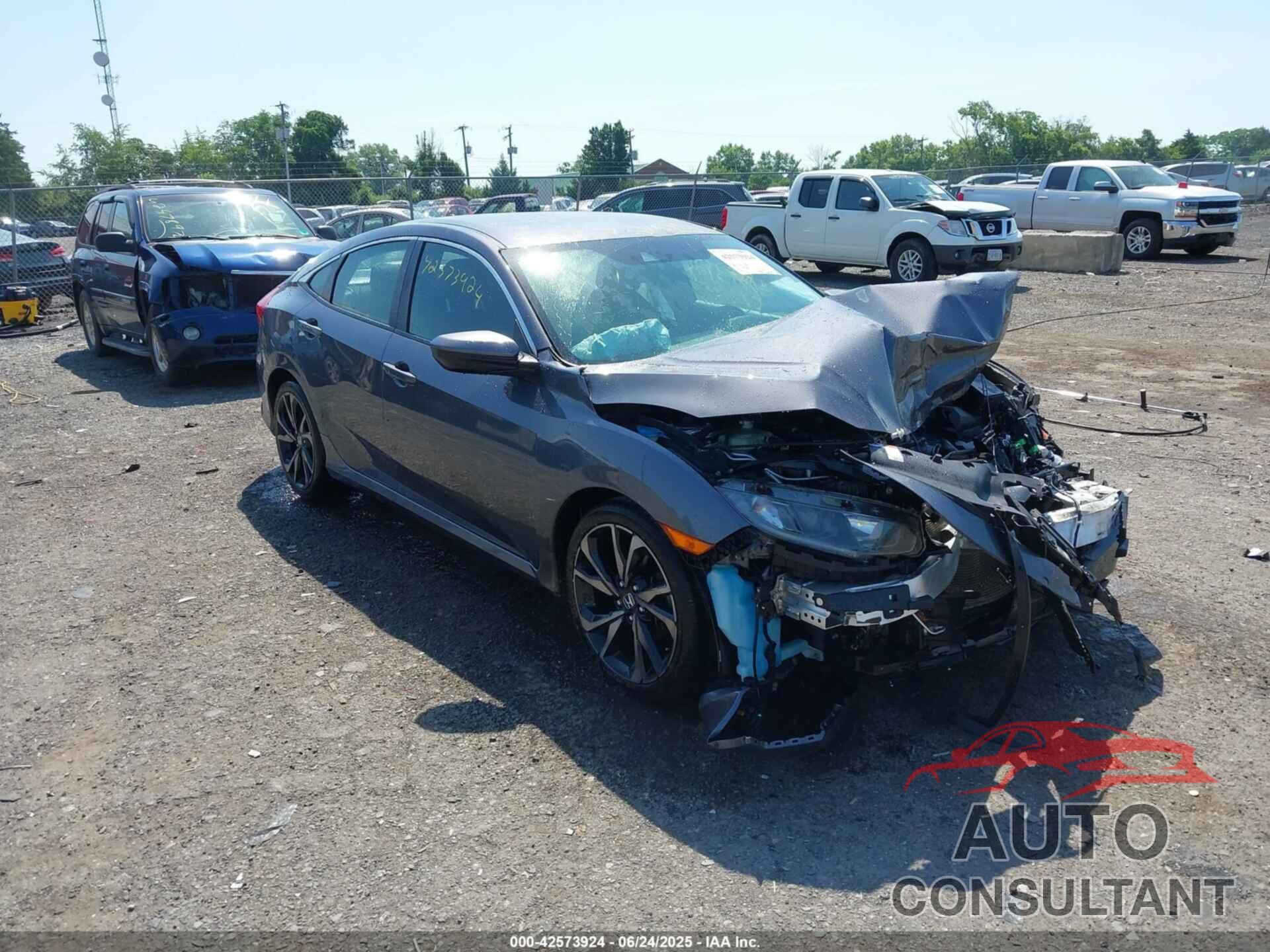 HONDA CIVIC 2019 - 2HGFC2F83KH526844