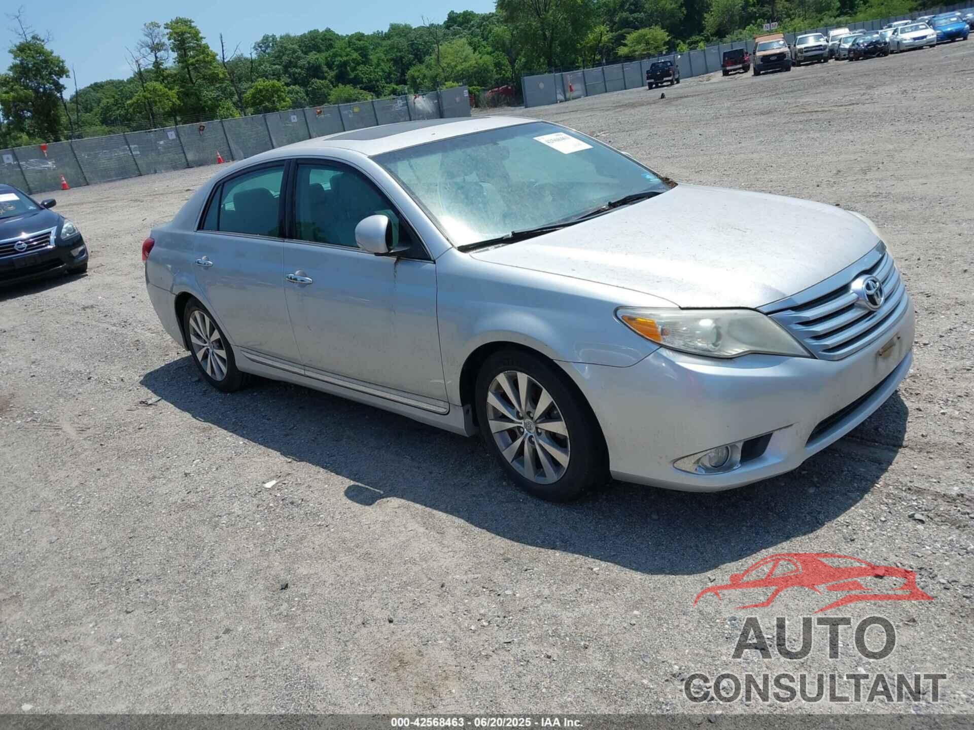 TOYOTA AVALON 2011 - 4T1BK3DB4BU404054