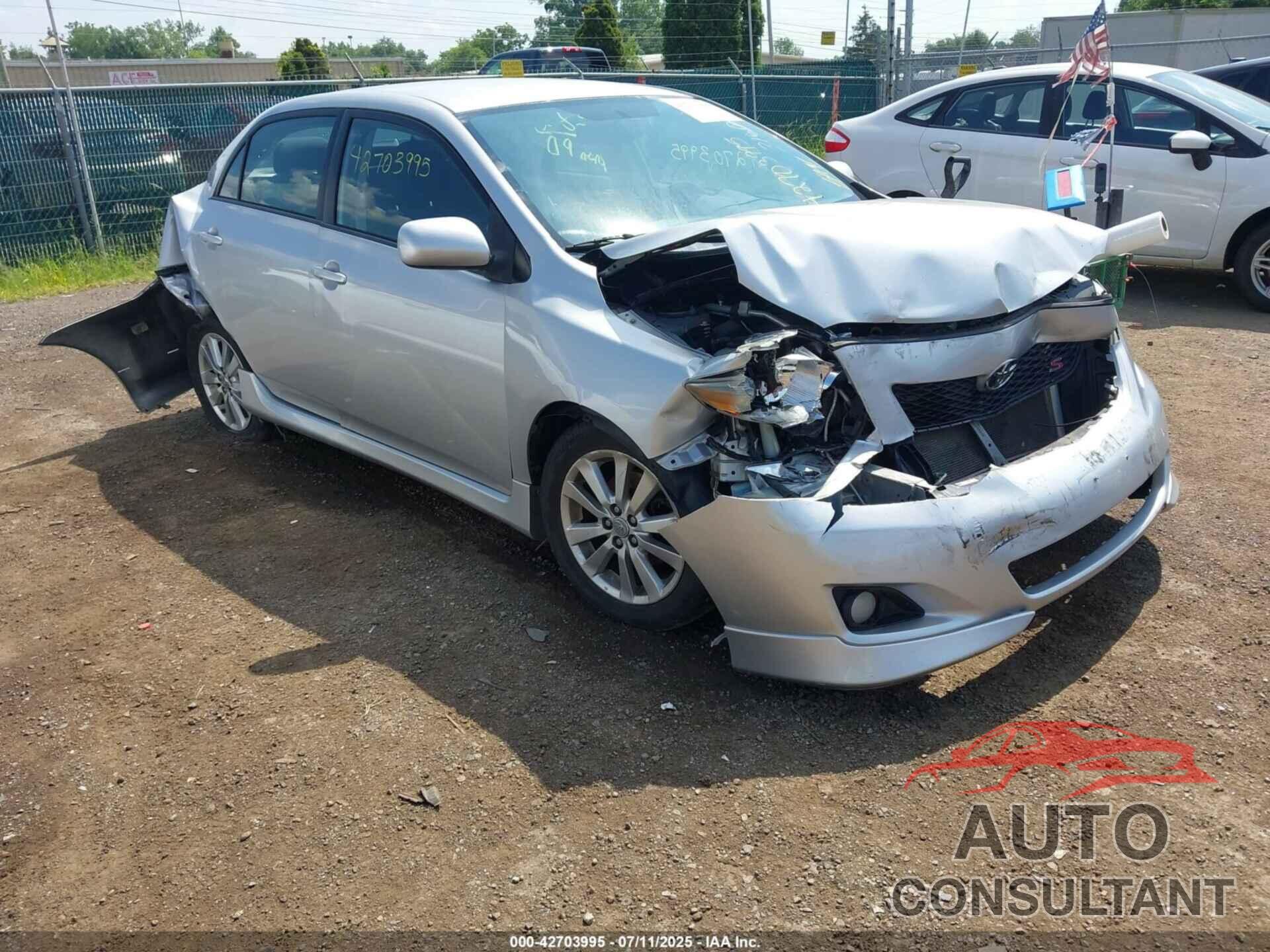 TOYOTA COROLLA 2010 - 1NXBU4EE5AZ343160