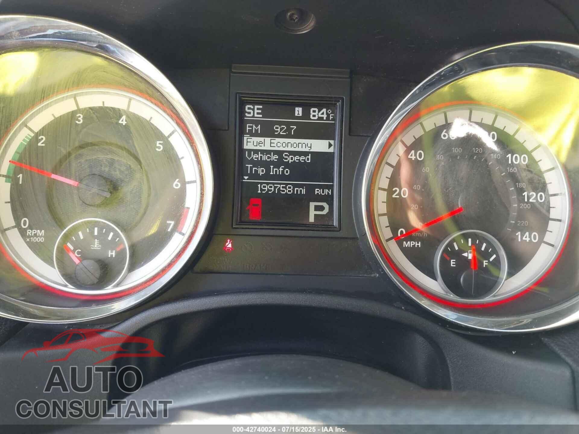 DODGE DURANGO 2013 - 1C4RDJDG1DC698969
