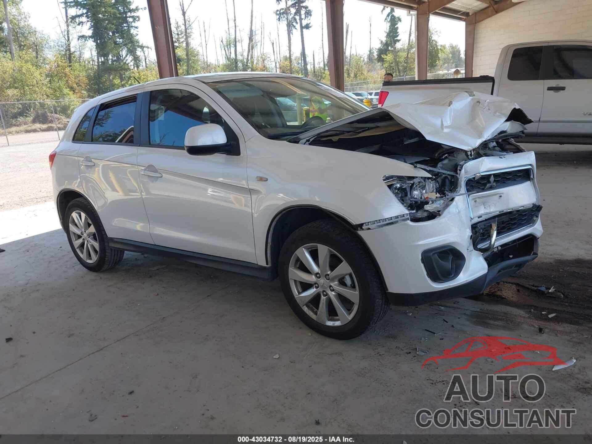 MITSUBISHI OUTLANDER SPORT 2013 - 4A4AR3AU6DE004696