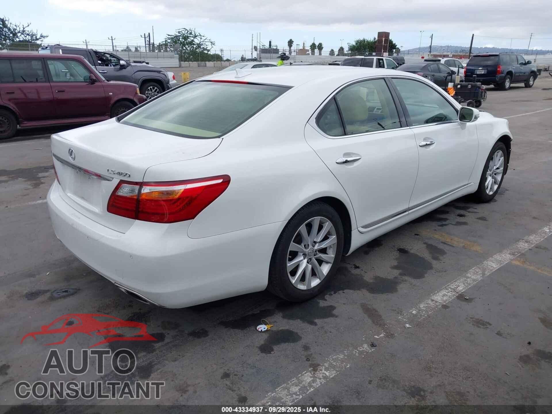 LEXUS LS 460 2012 - JTHBL5EF7C5113699