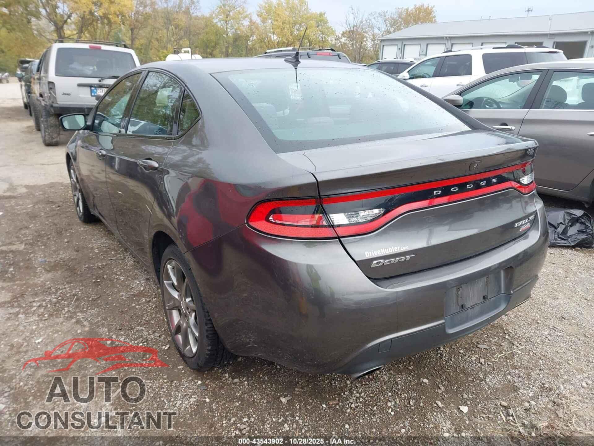 DODGE DART 2014 - 1C3CDFBB6ED743771