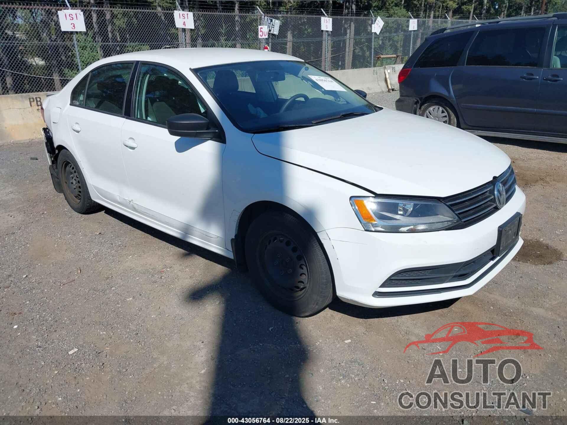 VOLKSWAGEN JETTA 2016 - 3VW267AJ5GM395188