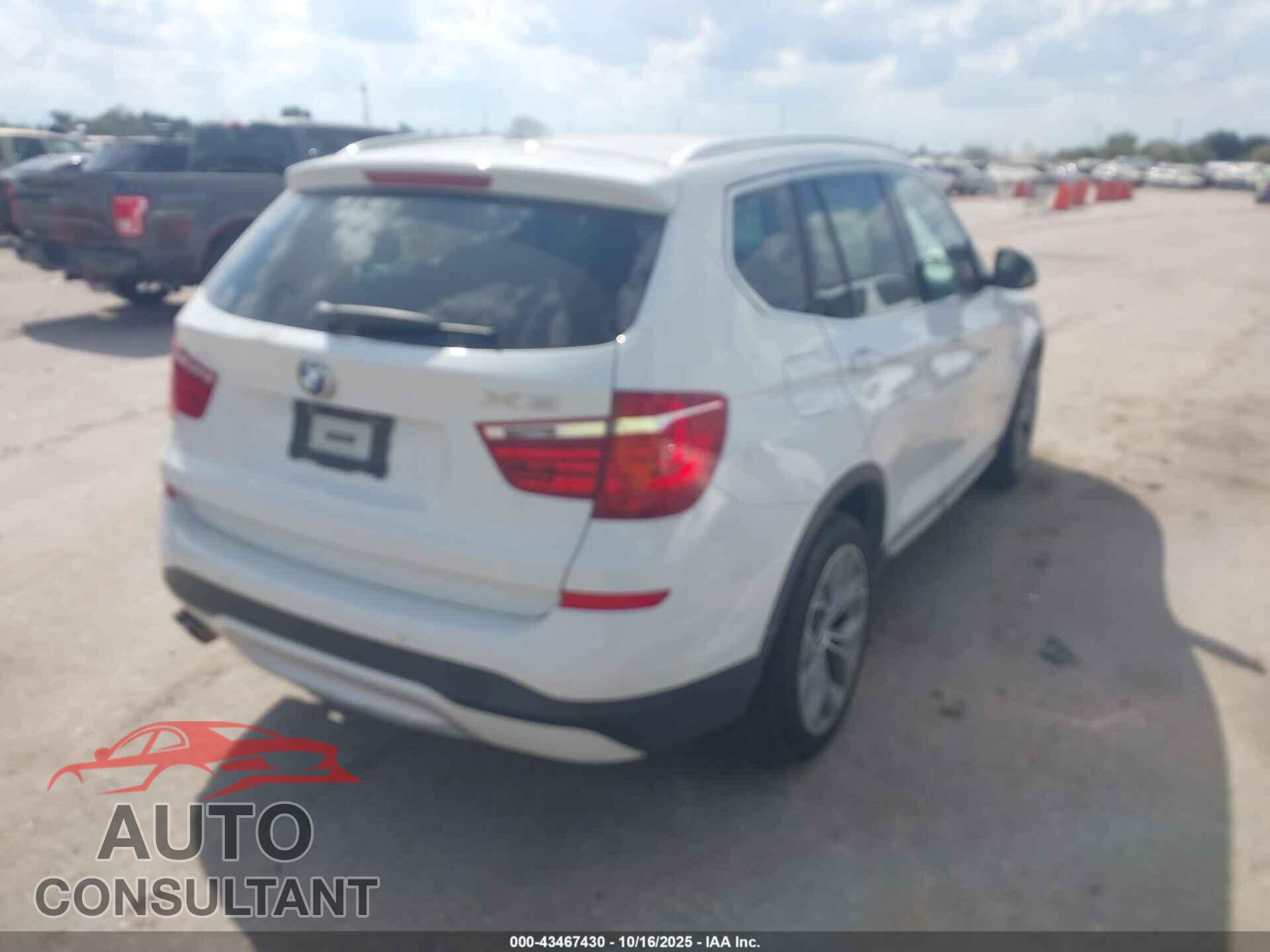 BMW X3 2017 - 5UXWZ7C31H0X42626