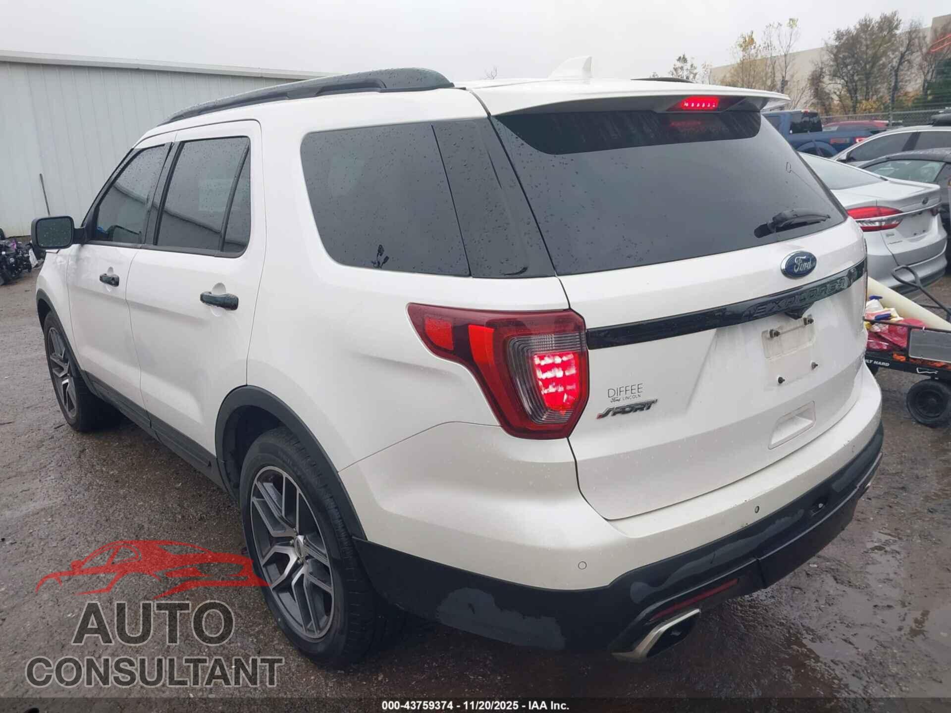 FORD EXPLORER 2017 - 1FM5K8GT7HGA86355