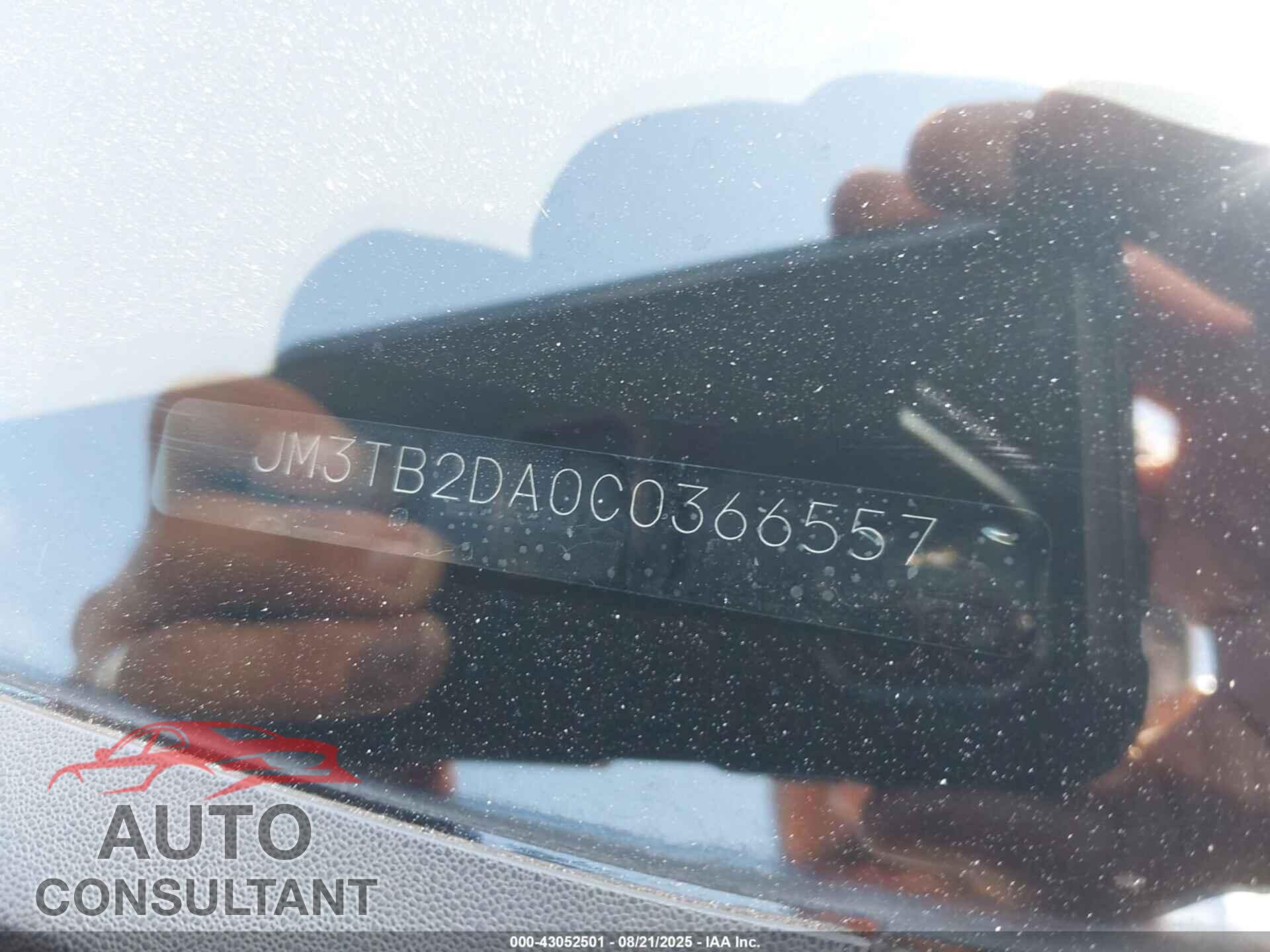 MAZDA CX-9 2012 - JM3TB2DA0C0366557