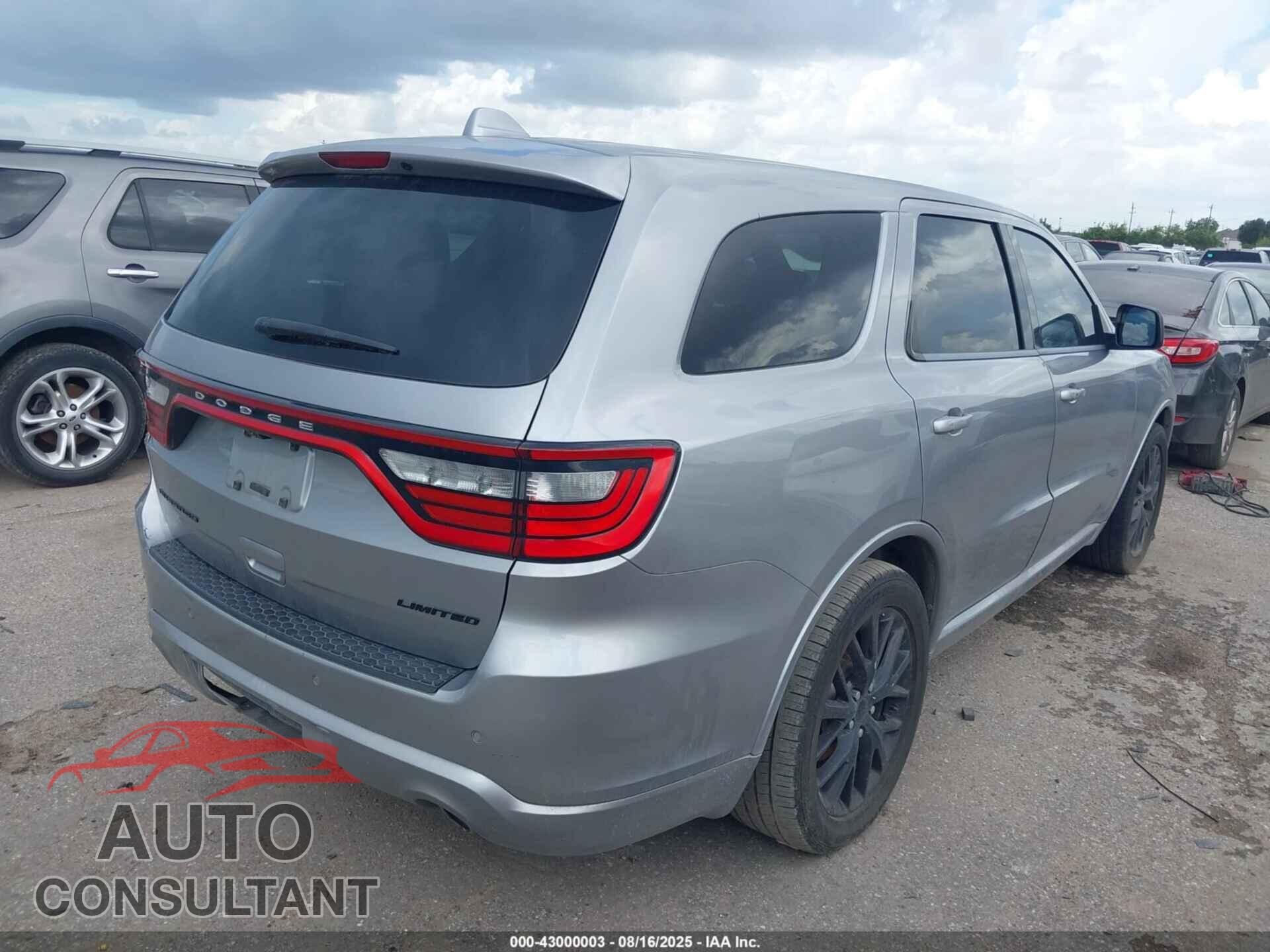 DODGE DURANGO 2015 - 1C4RDHDG0FC187619